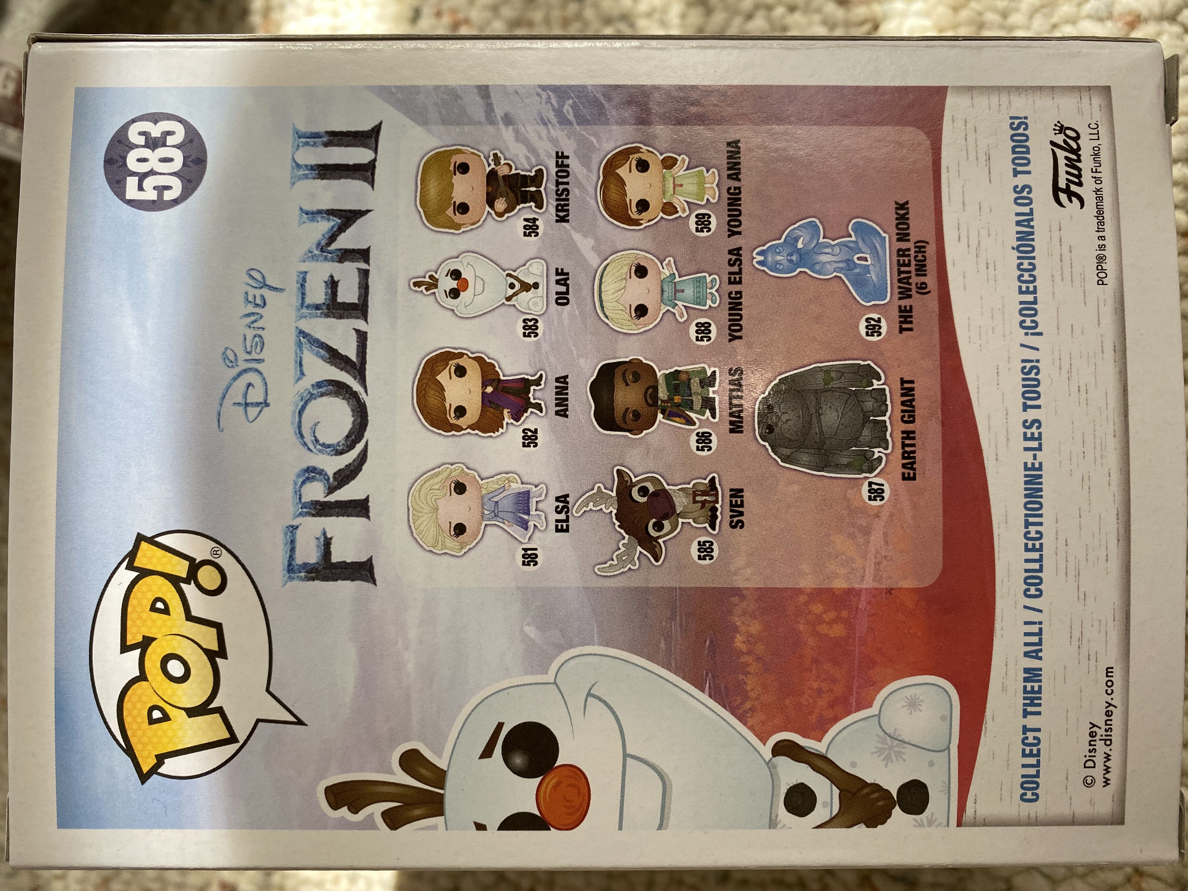 Olaf - Frozen vinyl figure collectible [Barcode 889698408950] - Main Image 2