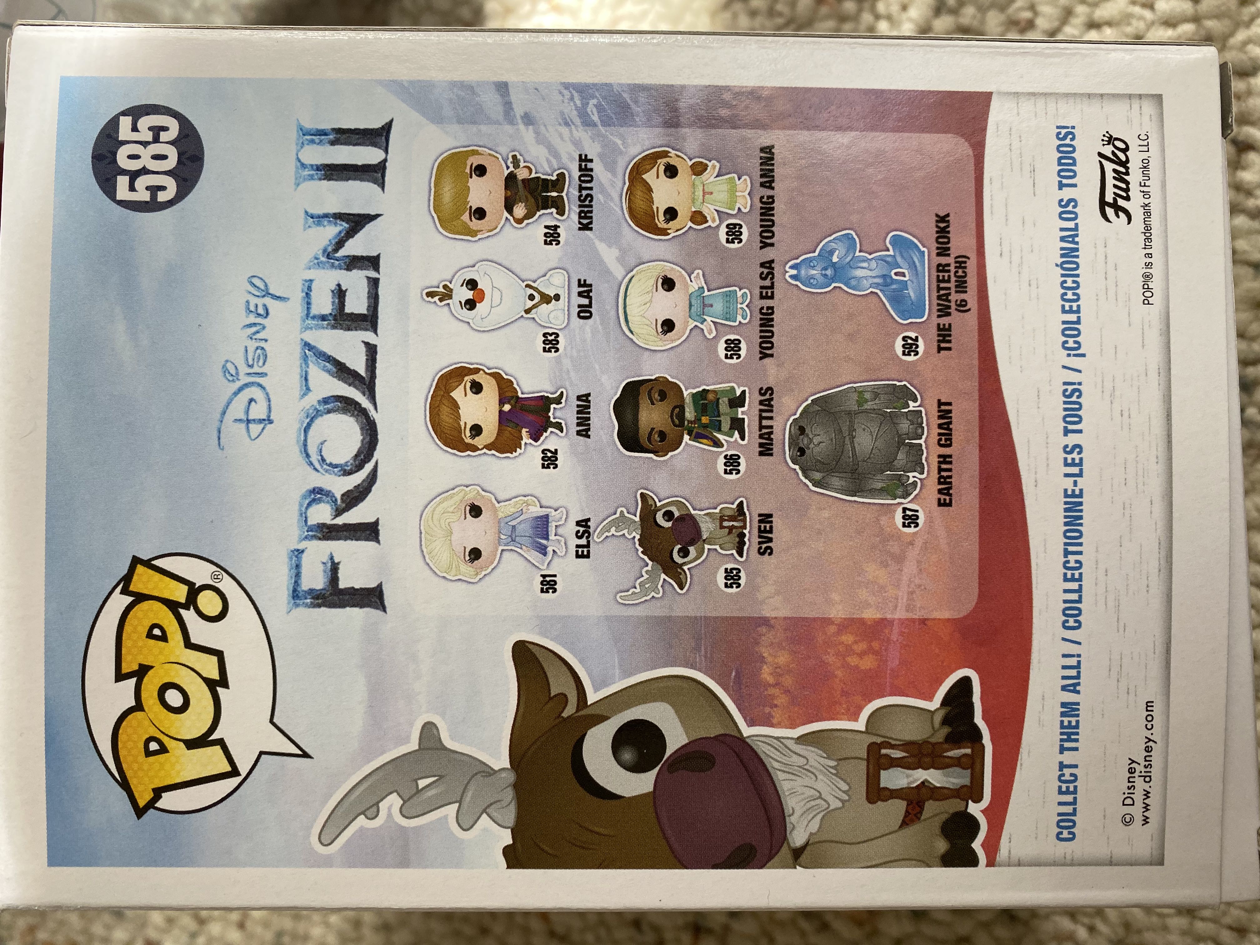 Sven - Frozen vinyl figure collectible [Barcode 889698427029] - Main Image 2