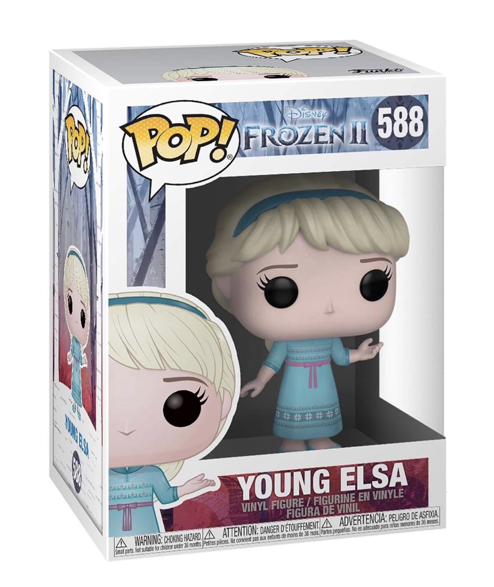Young Elsa - Frozen vinyl figure collectible [Barcode 889698408882] - Main Image 3