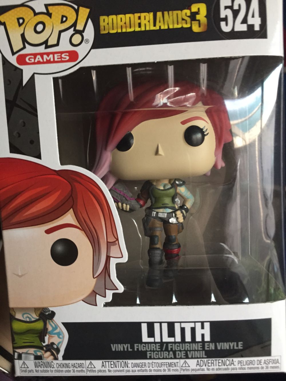 #524 Games: Borderlands 3: Lilith - Borderlands vinyl figure collectible [Barcode 889698442084] - Main Image 2