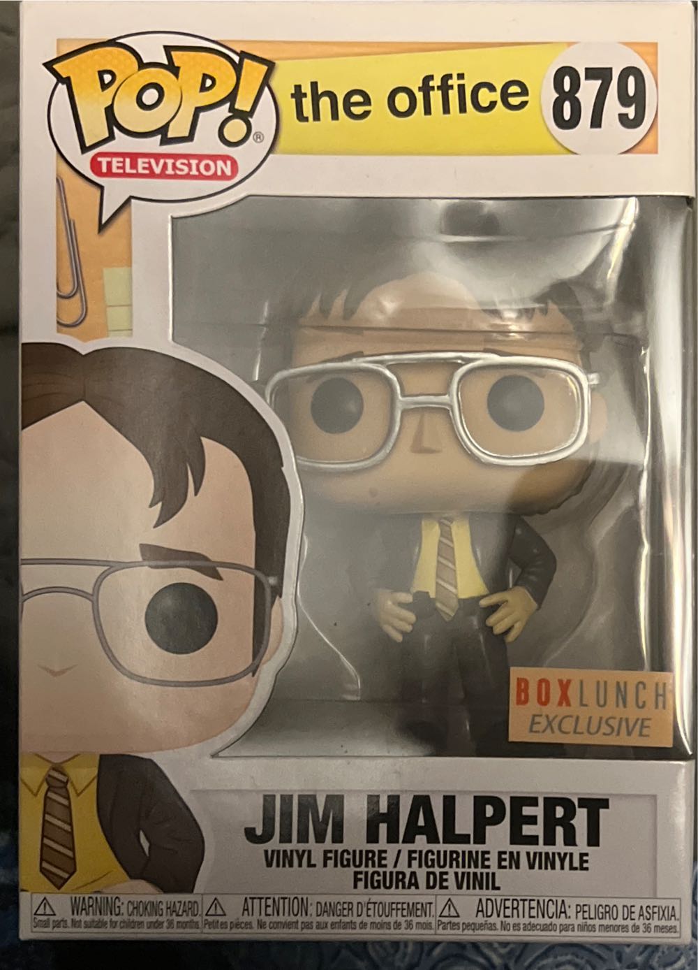Office:  879 Jim Halpert - Funko vinyl figure collectible [Barcode 889698420662] - Main Image 2