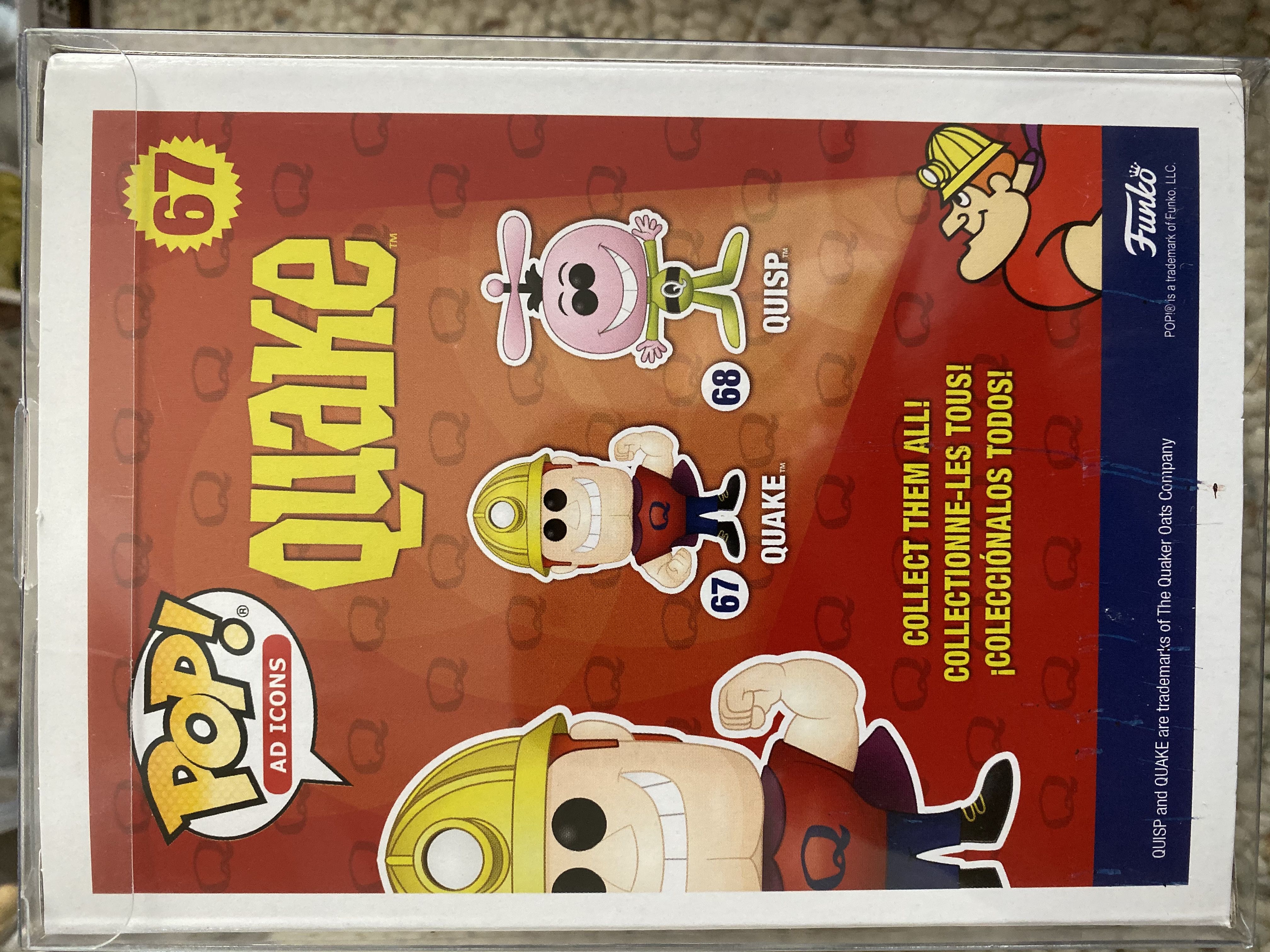 Quake - General Mills vinyl figure collectible [Barcode 889698429382] - Main Image 2