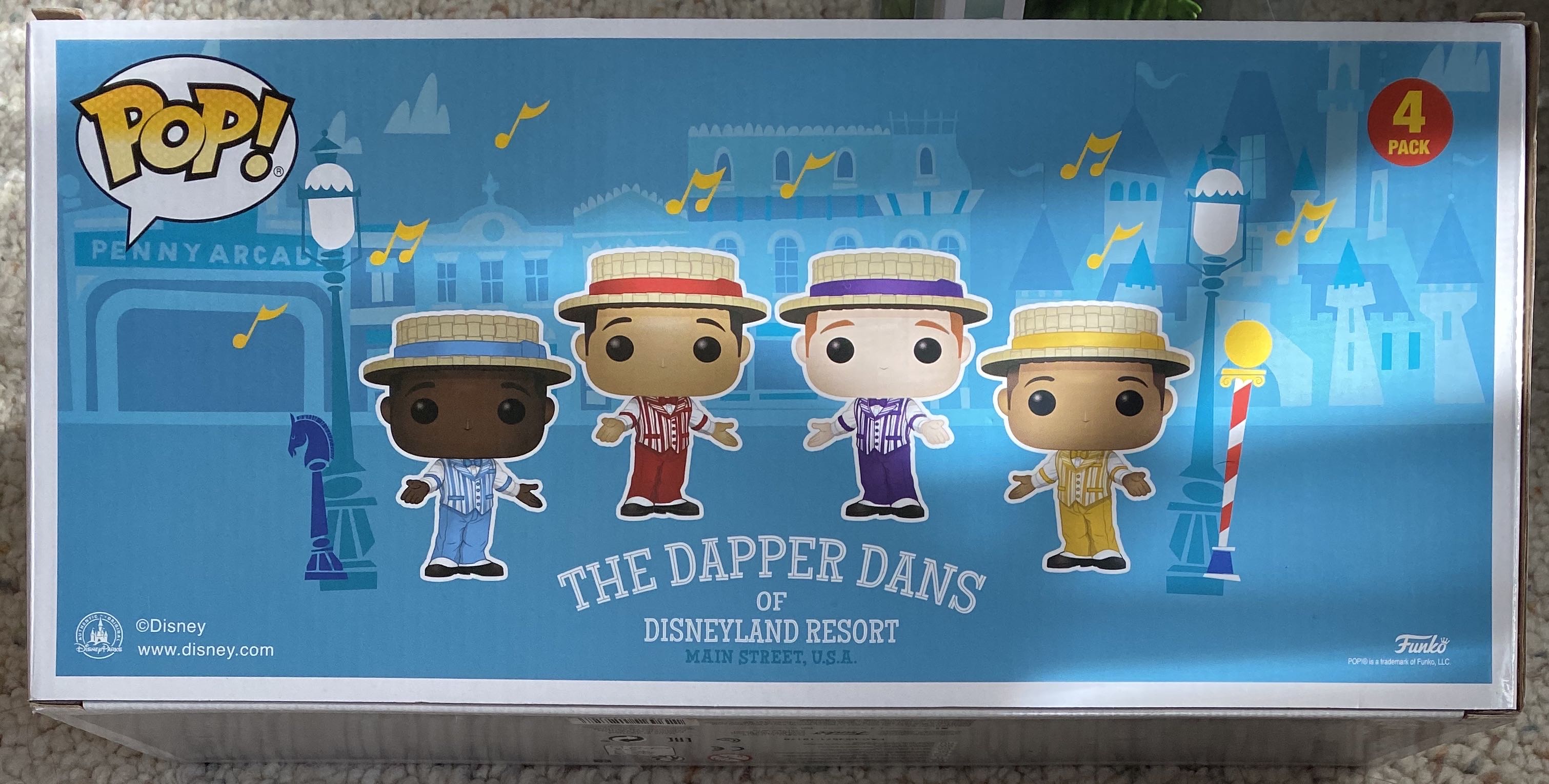 The Dapper Dans - Disney Parks vinyl figure collectible [Barcode 889698412728] - Main Image 2