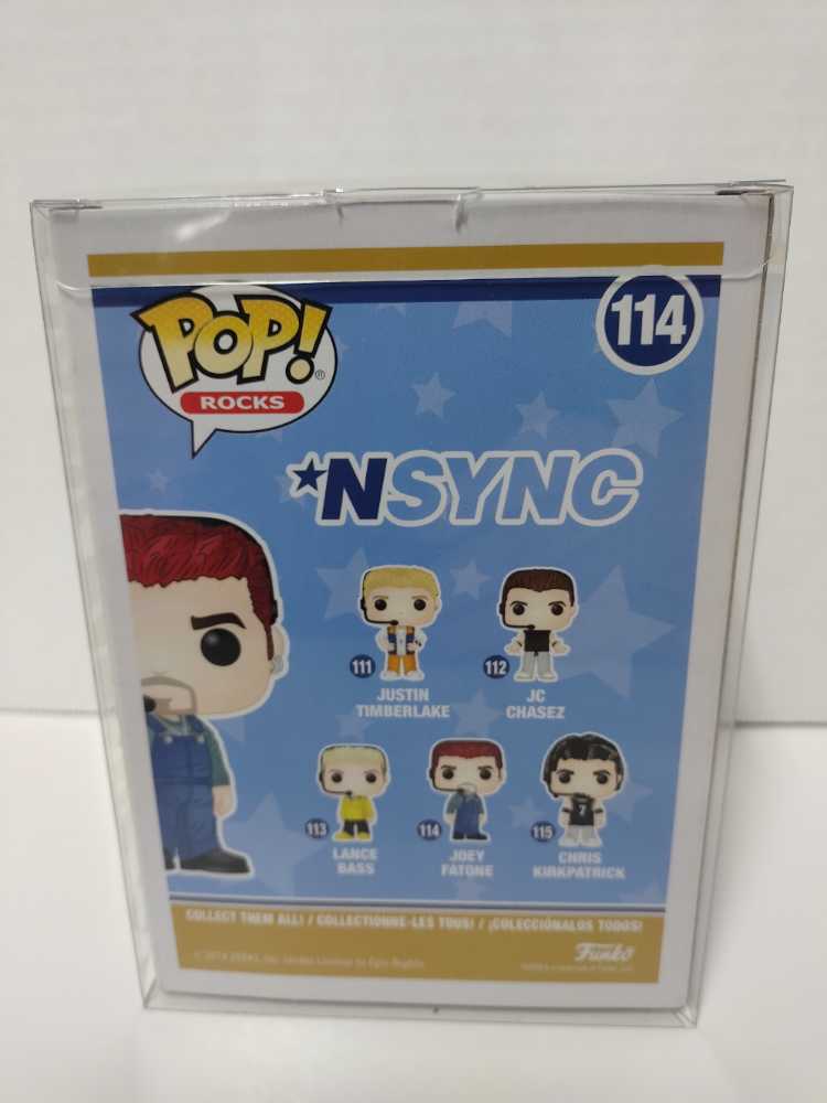 Joey Fatone - Musicians vinyl figure collectible [Barcode 889698345415] - Main Image 2