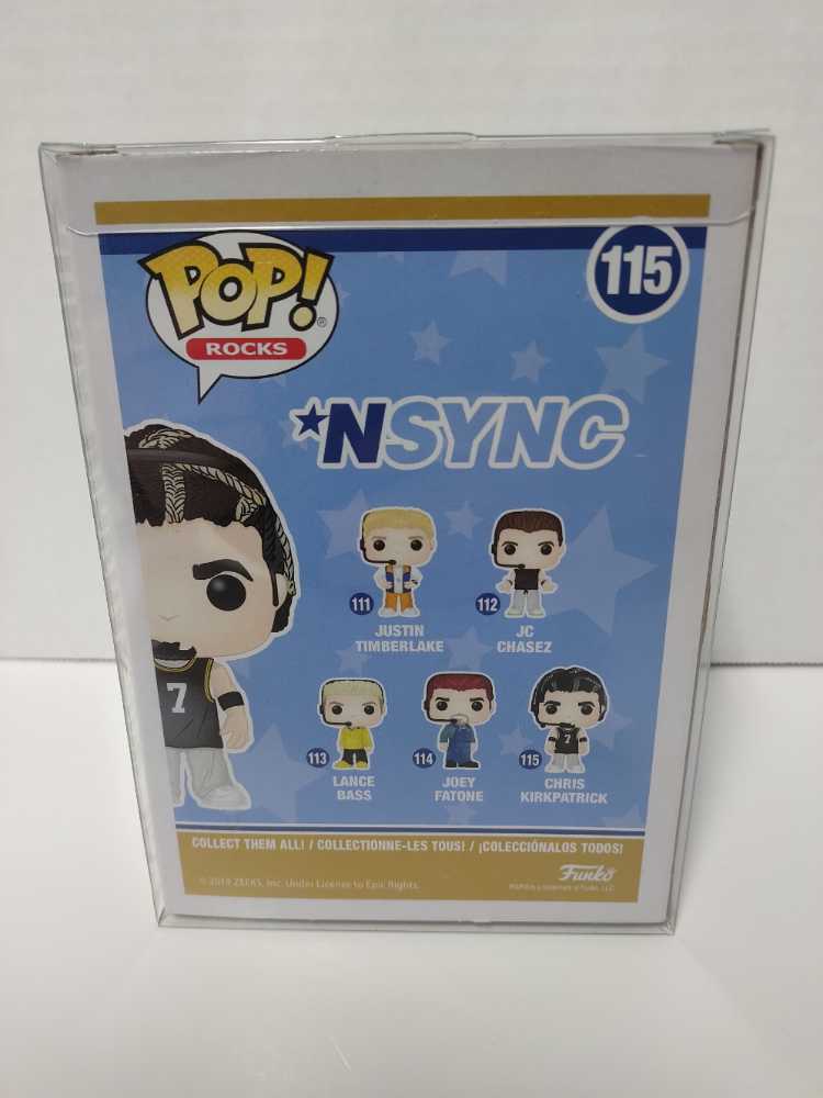 Chris Kirkpatrick - Musicians vinyl figure collectible [Barcode 889698345460] - Main Image 2