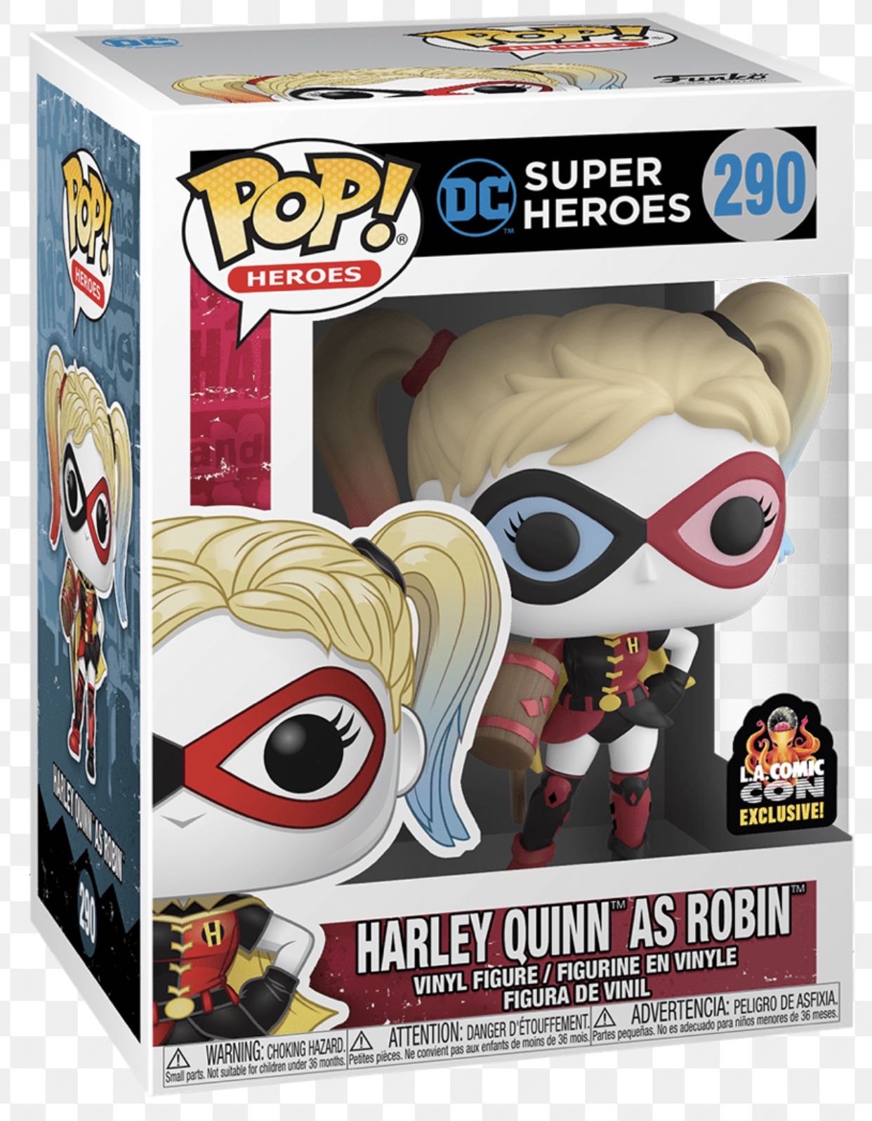 Harley Quinn as Robin - DC Universe vinyl figure collectible [Barcode 889698430043] - Main Image 3