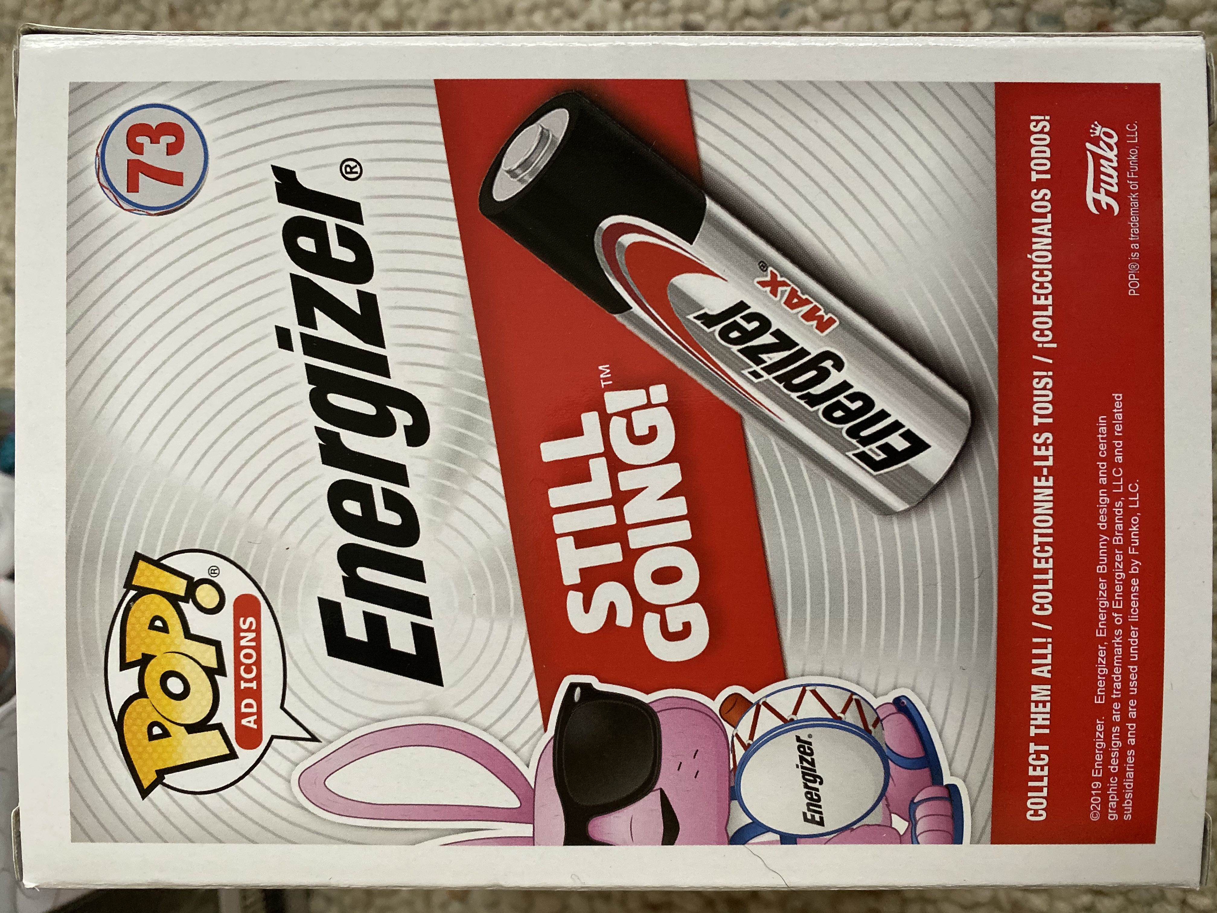 Energizer Bunny - Ad Icons vinyl figure collectible [Barcode 889698417303] - Main Image 2