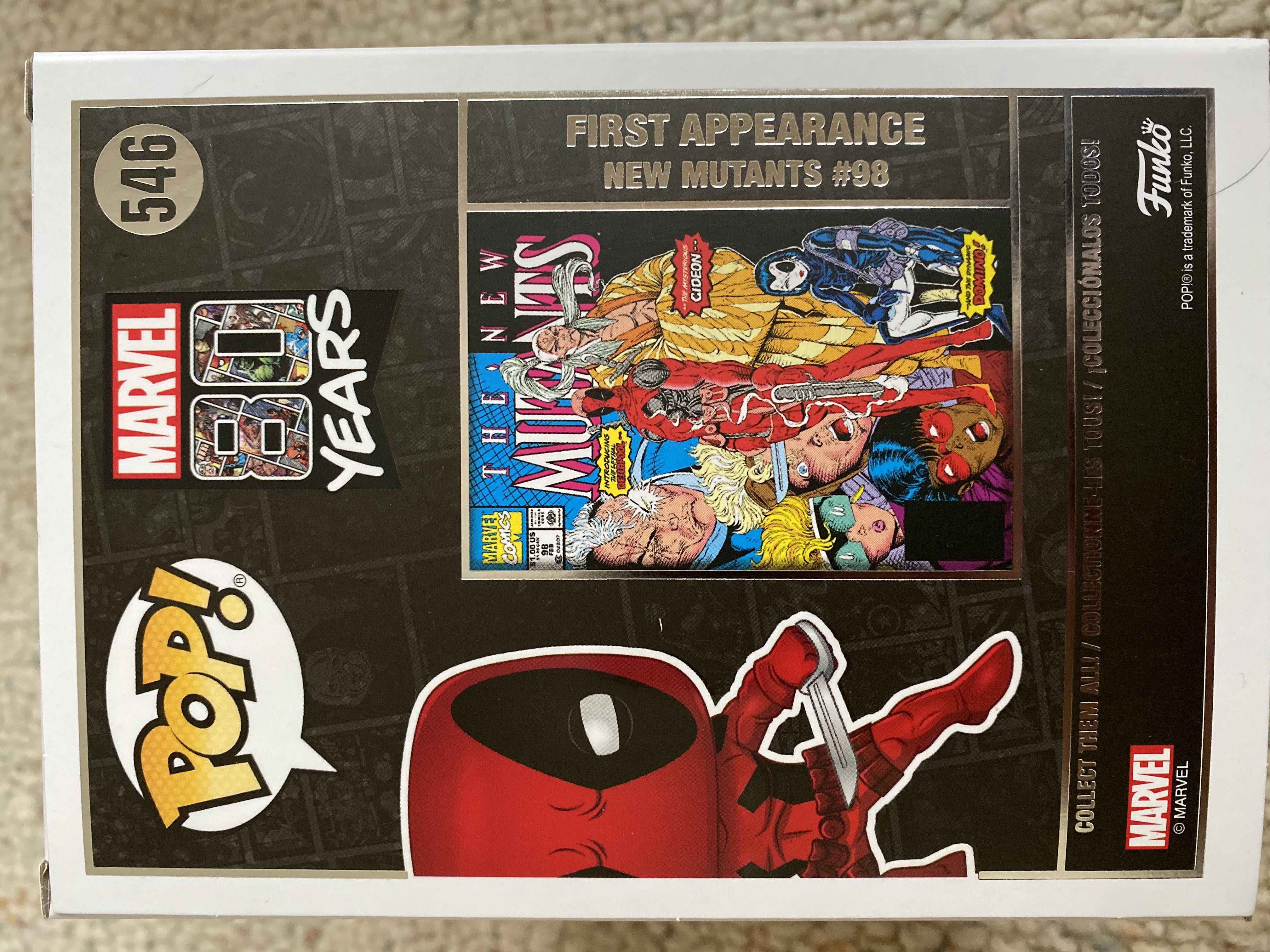 Deadpool #546 - Deadpool vinyl figure collectible [Barcode 889698441544] - Main Image 2