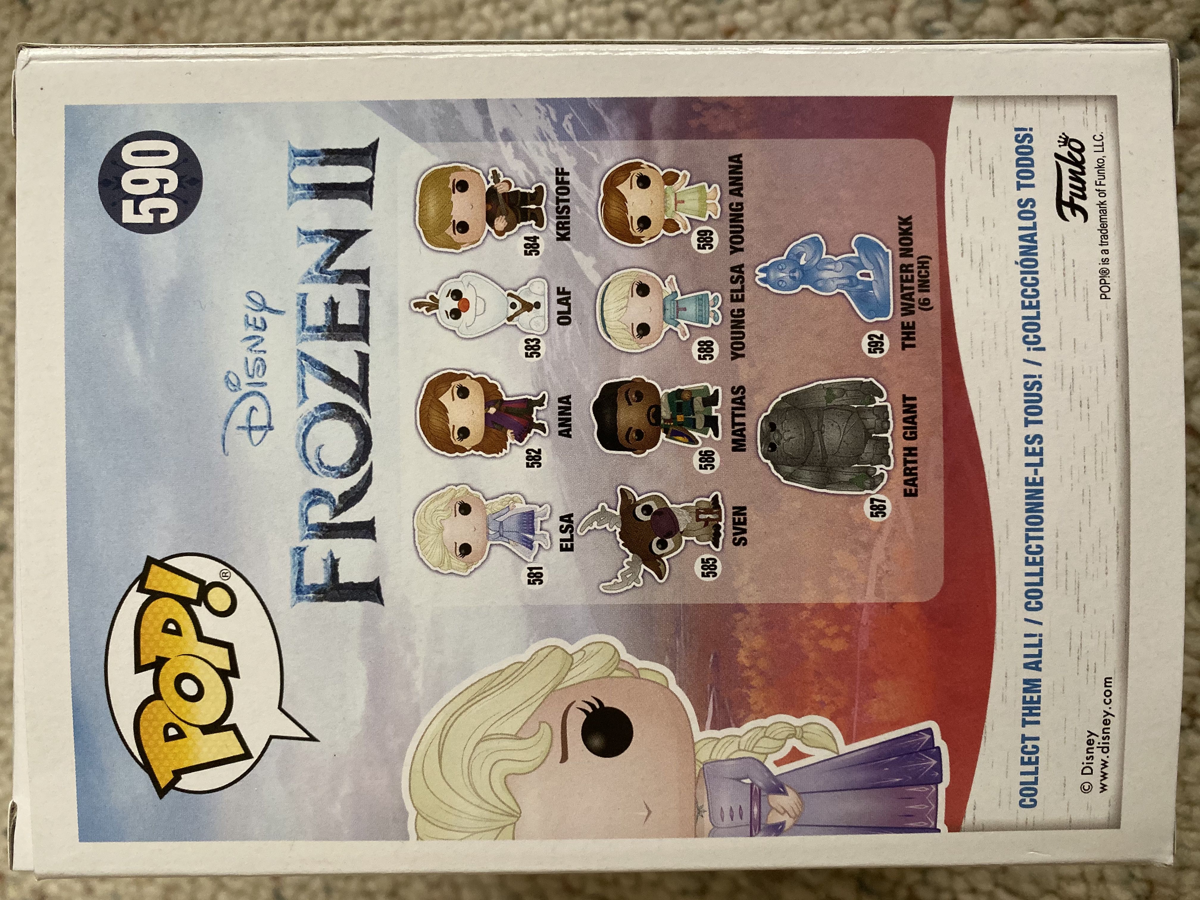 Elsa - Disney vinyl figure collectible [Barcode 889698408905] - Main Image 2
