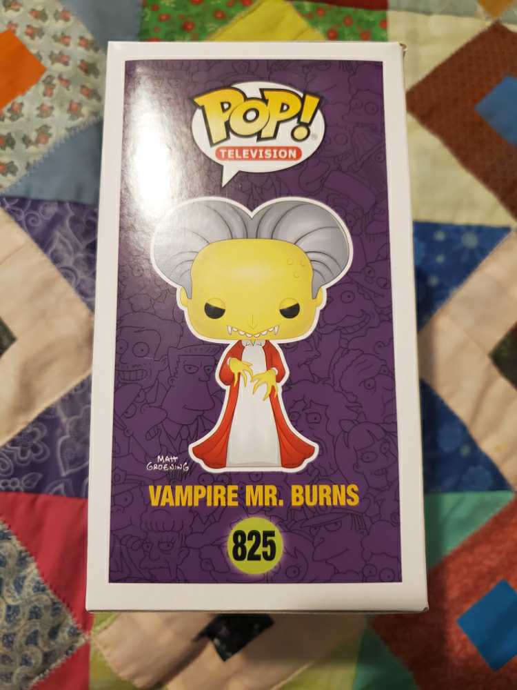 Vampire Mr. Burns - The Simpsons vinyl figure collectible [Barcode 889698397292] - Main Image 3