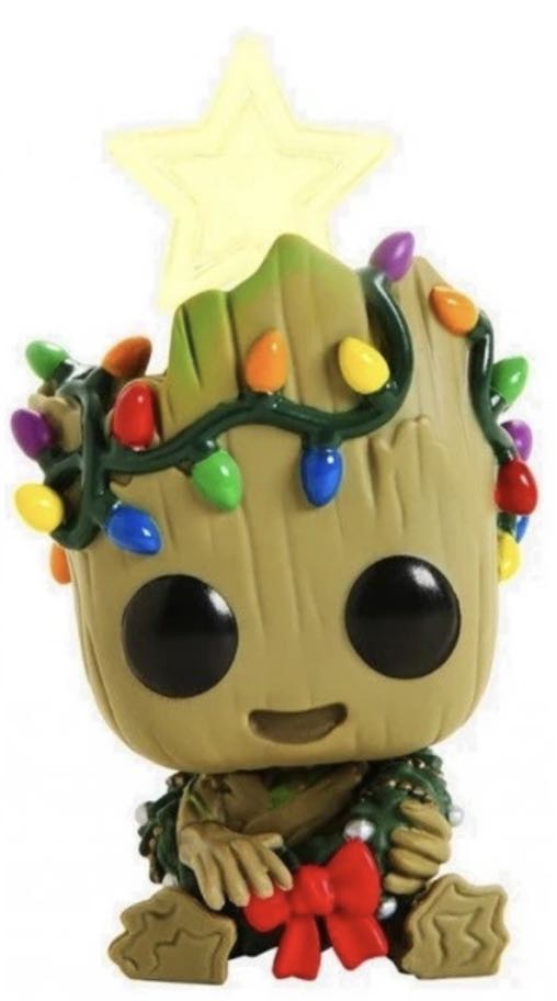 Groot (Holiday) $8 - Marvel Universe vinyl figure collectible [Barcode 11988155] - Main Image 2