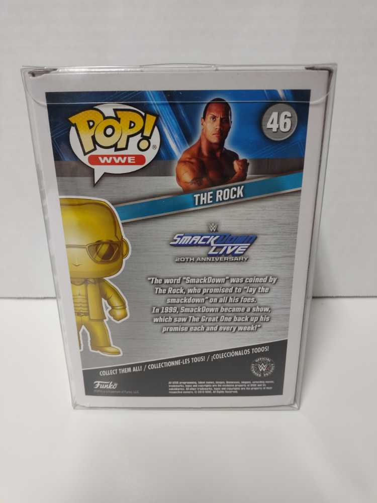 Smack down live 20th Anniversary - WWE vinyl figure collectible [Barcode 889698430067] - Main Image 2
