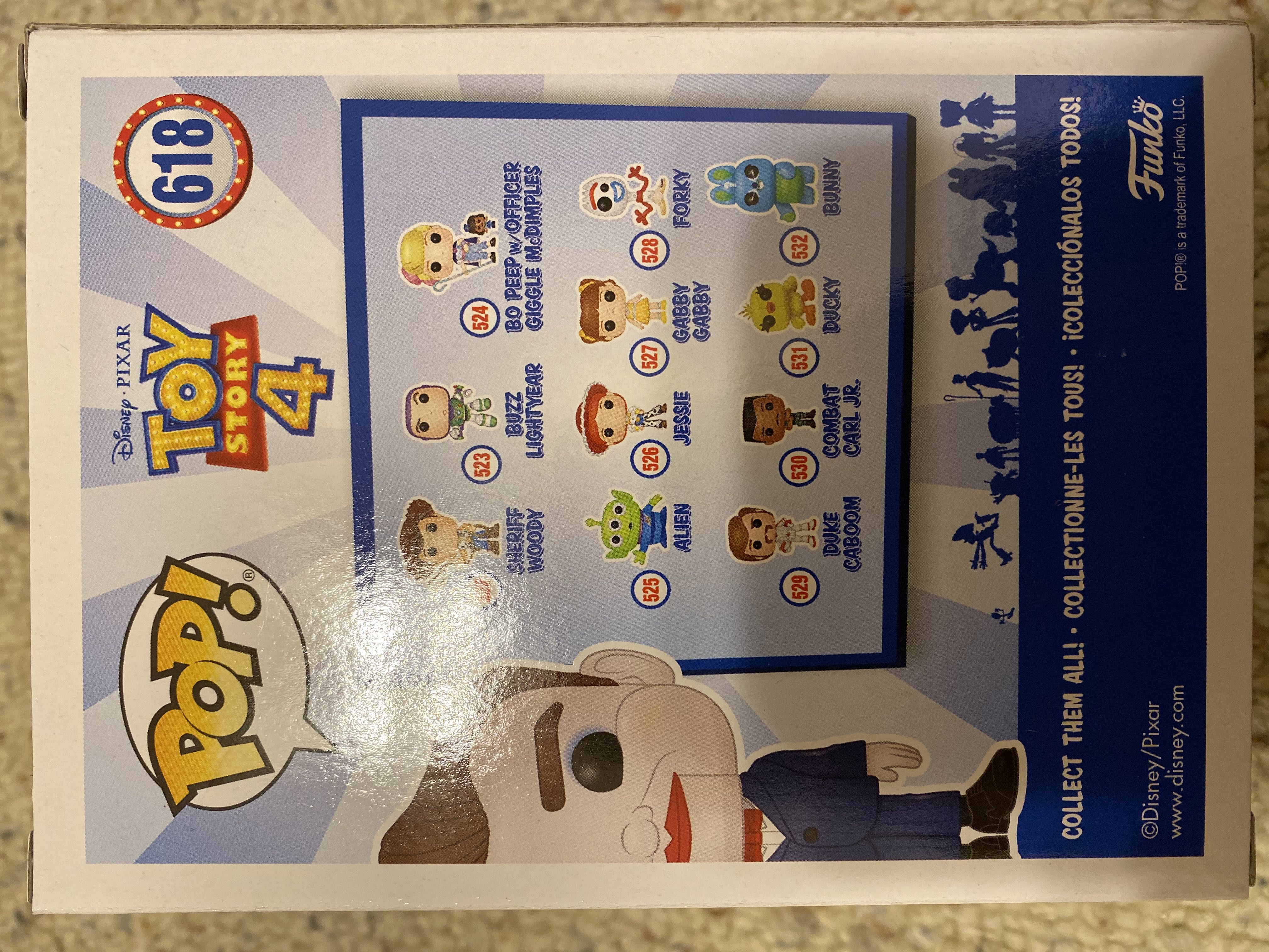 Toy Story 4: BENSON (Funko Con Exclusive) - Toy Story vinyl figure collectible [Barcode 889698433549] - Main Image 2