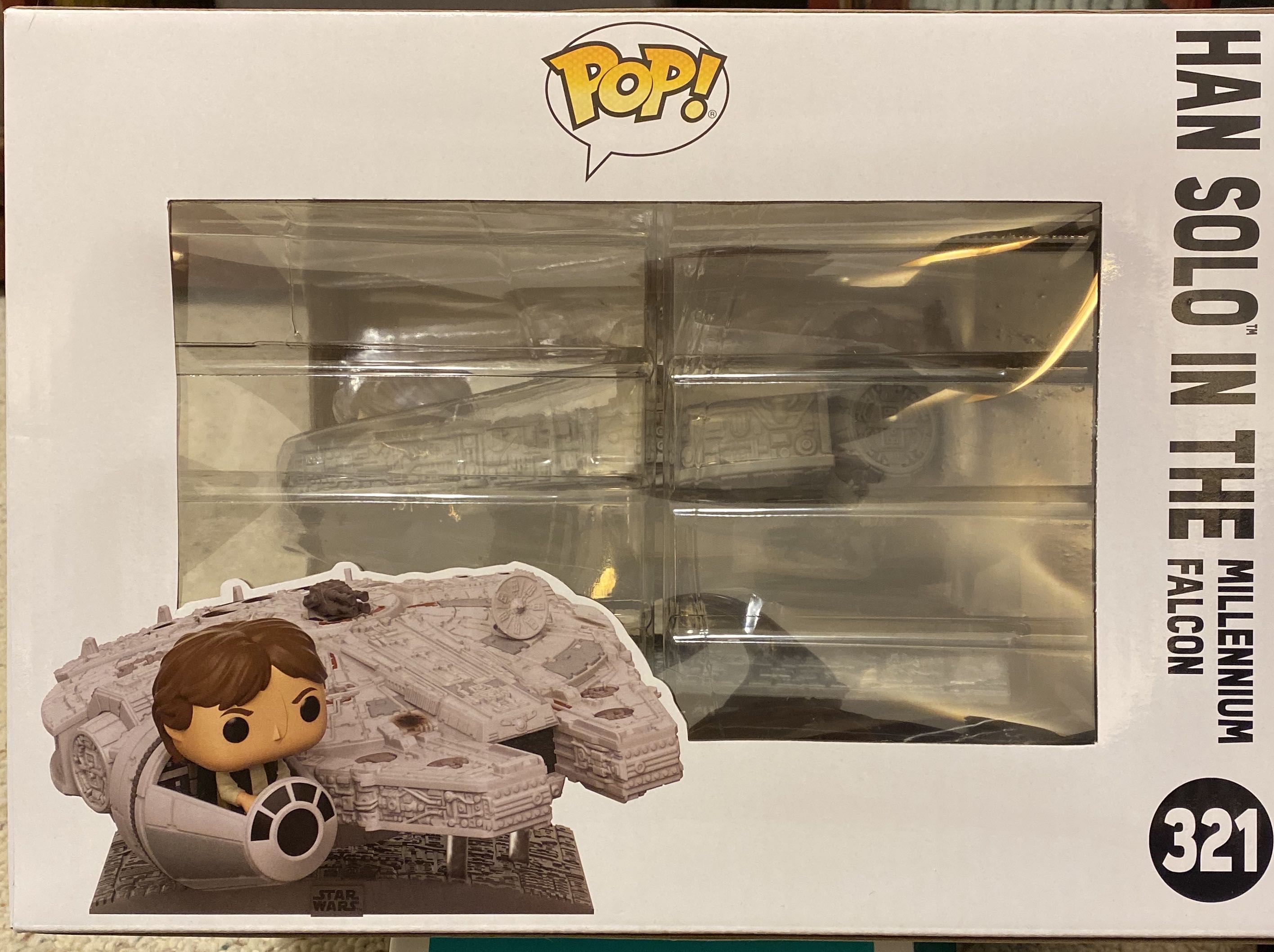 Han Solo In The Millenium Falcon - Star Wars vinyl figure collectible [Barcode 889698399166] - Main Image 3