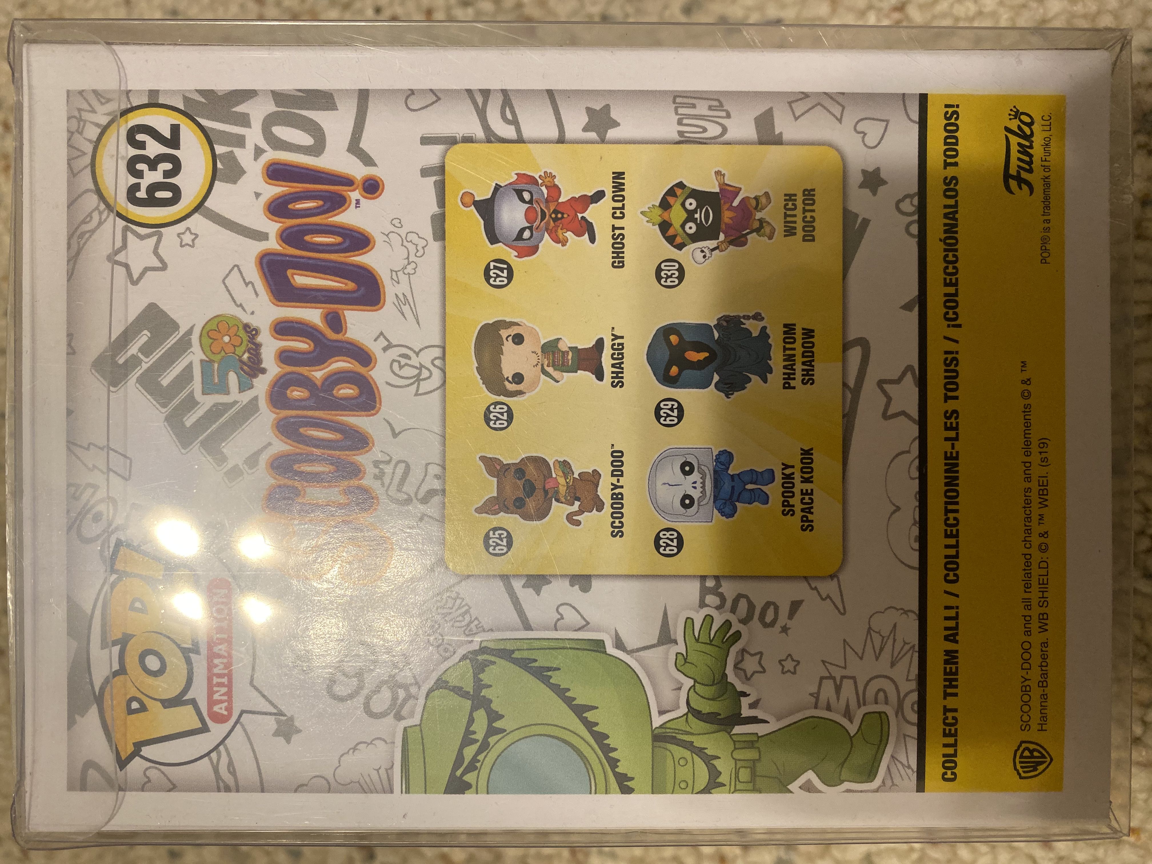 Captain Cutler - Scooby-Doo vinyl figure collectible [Barcode 889698387910] - Main Image 2