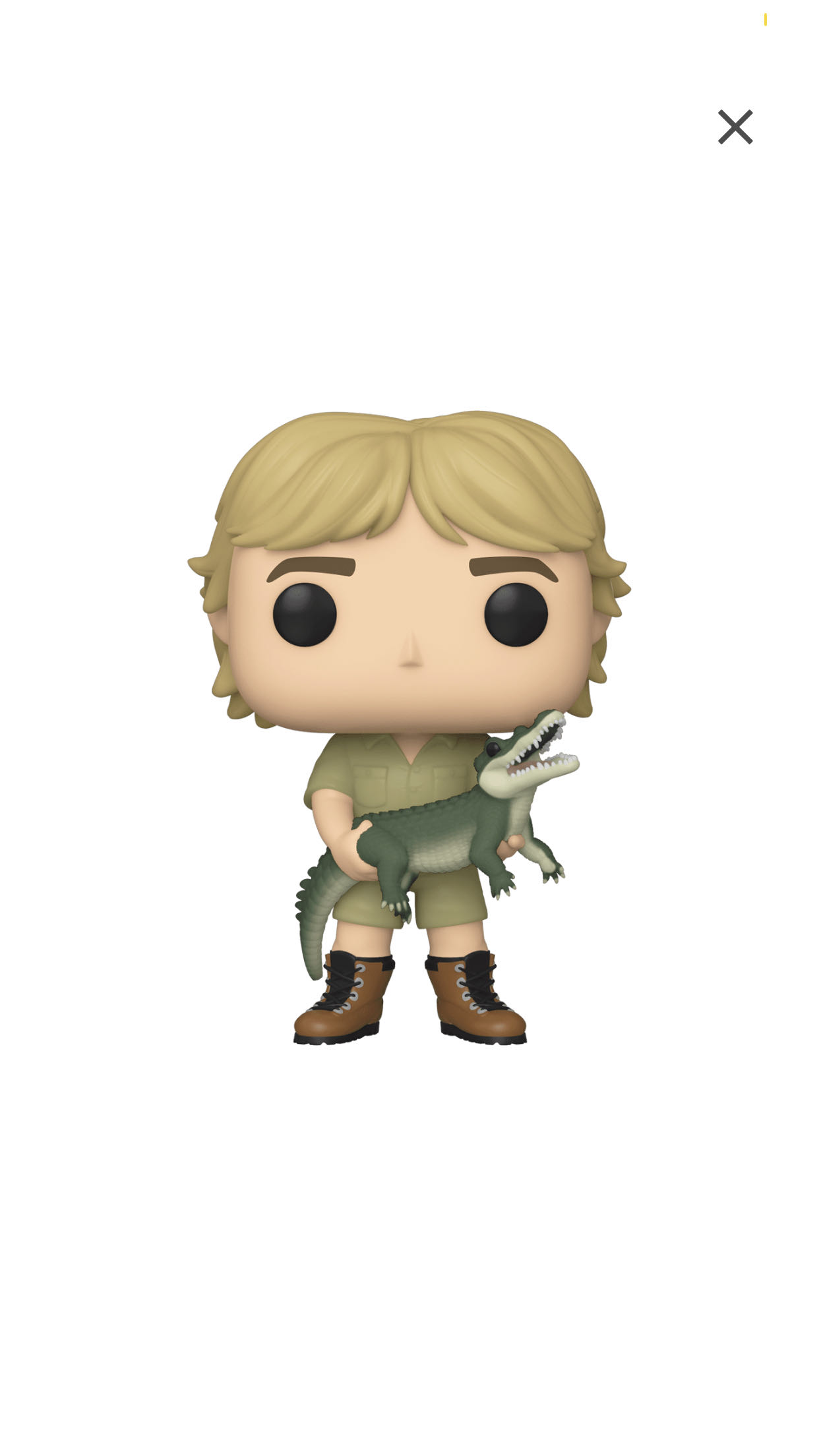 Steve Irwin - Australia Zoo vinyl figure collectible [Barcode 889698439770] - Main Image 2