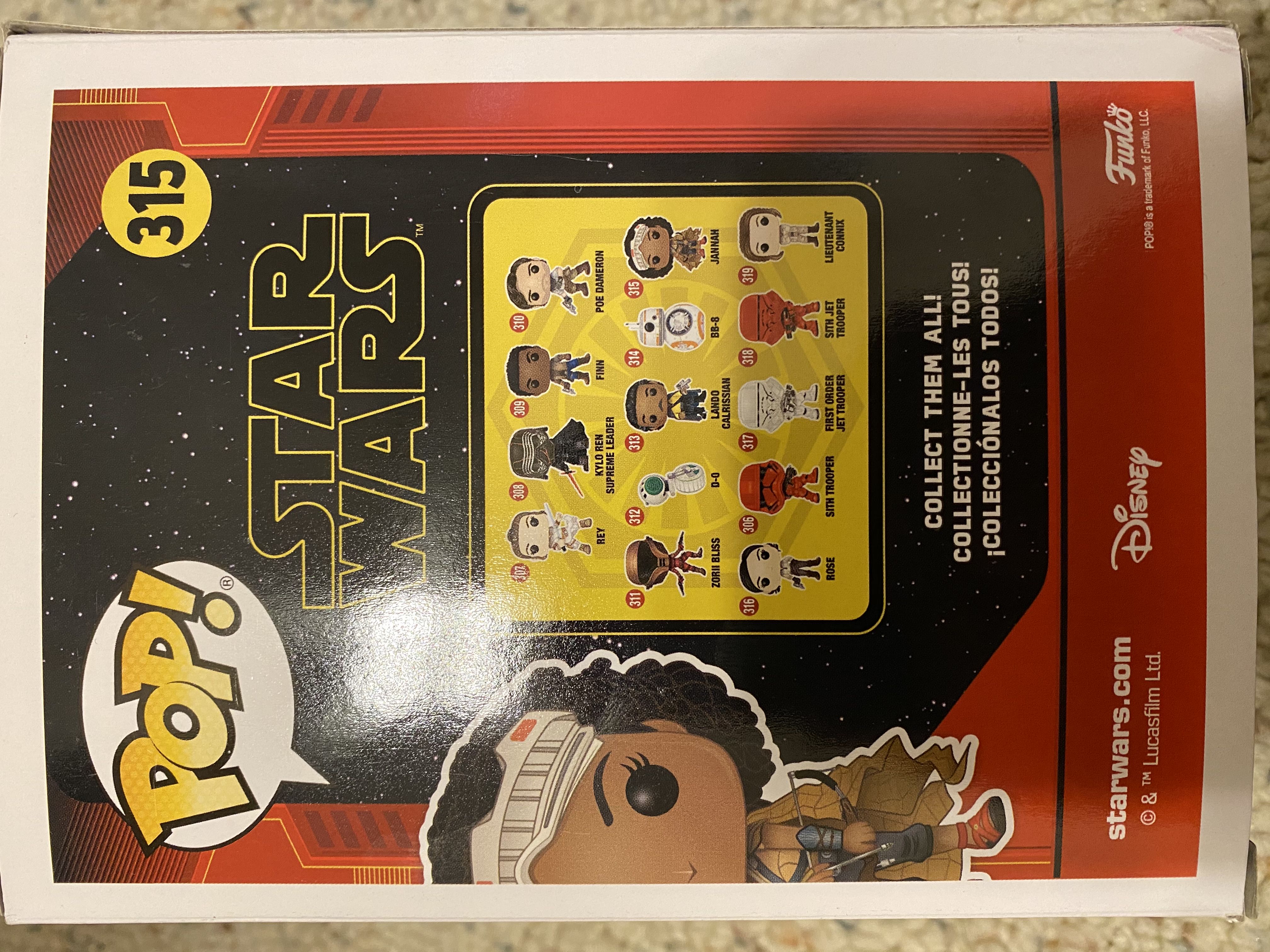 Jannah - Star Wars vinyl figure collectible [Barcode 889698398848] - Main Image 2