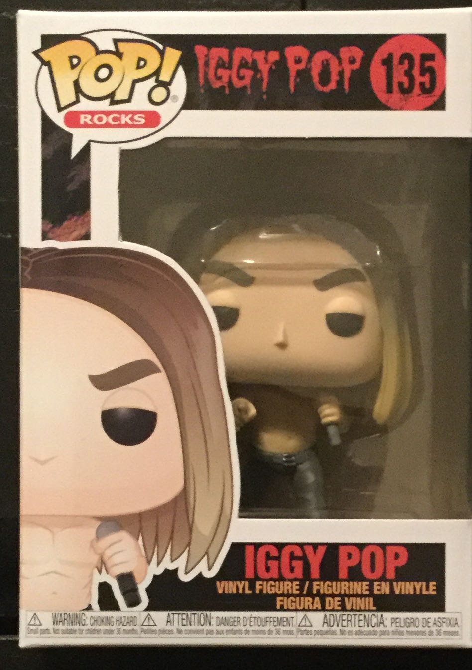 Iggy Pop - Musicians vinyl figure collectible [Barcode 889698412407] - Main Image 2