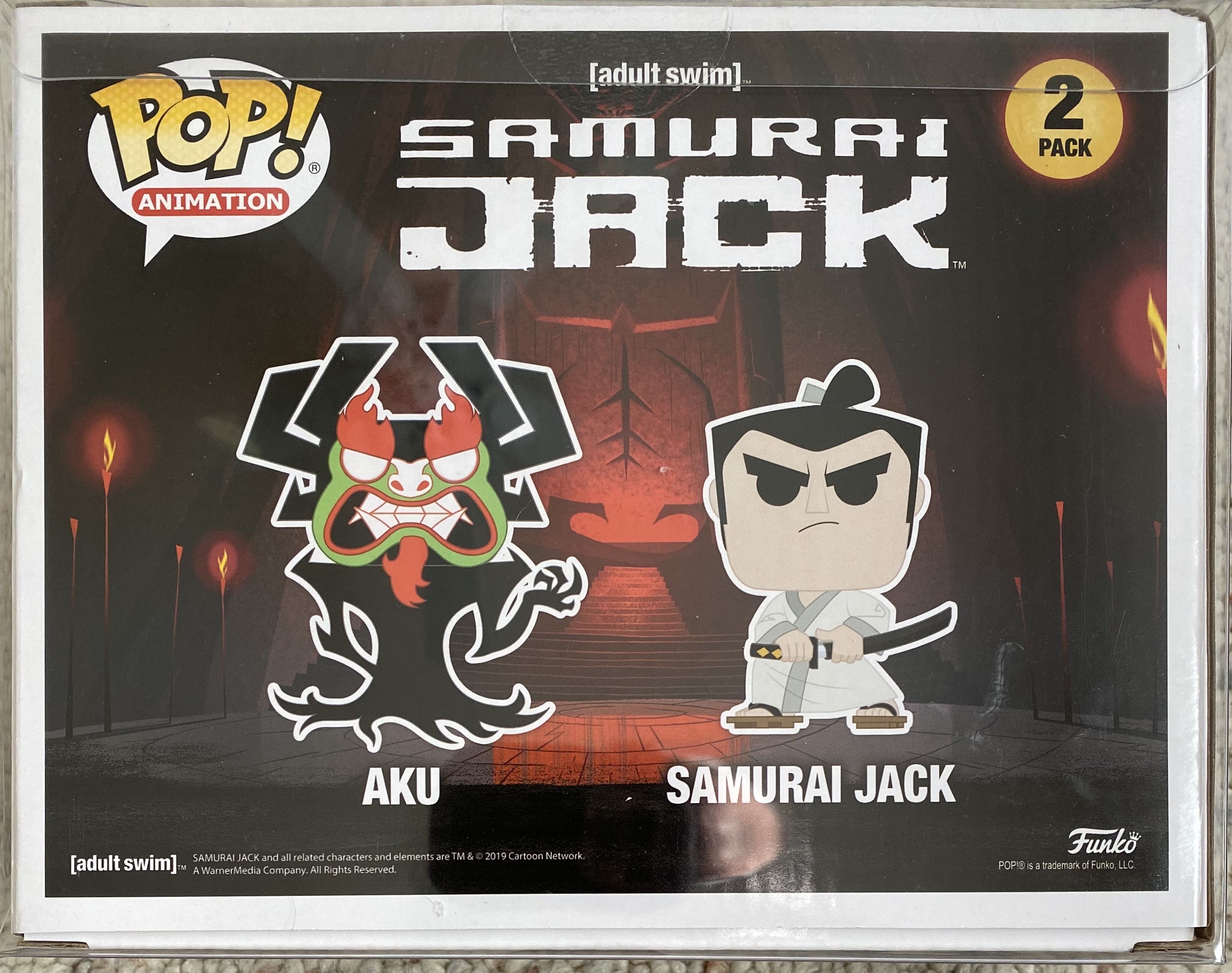 Aku & Samurai Jack Exclusive - Samurai Jack vinyl figure collectible [Barcode 889698401586] - Main Image 2