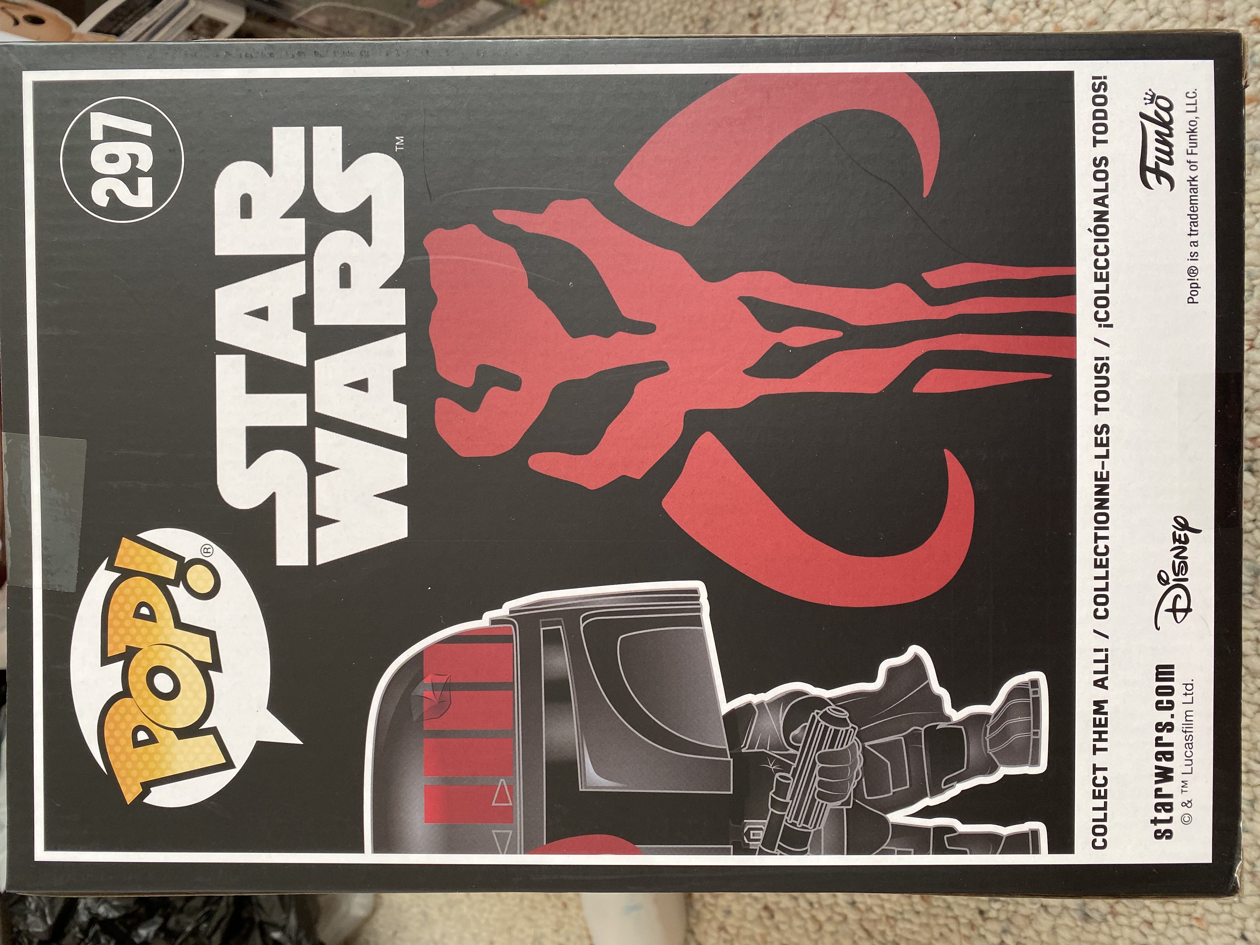 Boba Fett - Star Wars vinyl figure collectible [Barcode 889698448055] - Main Image 2