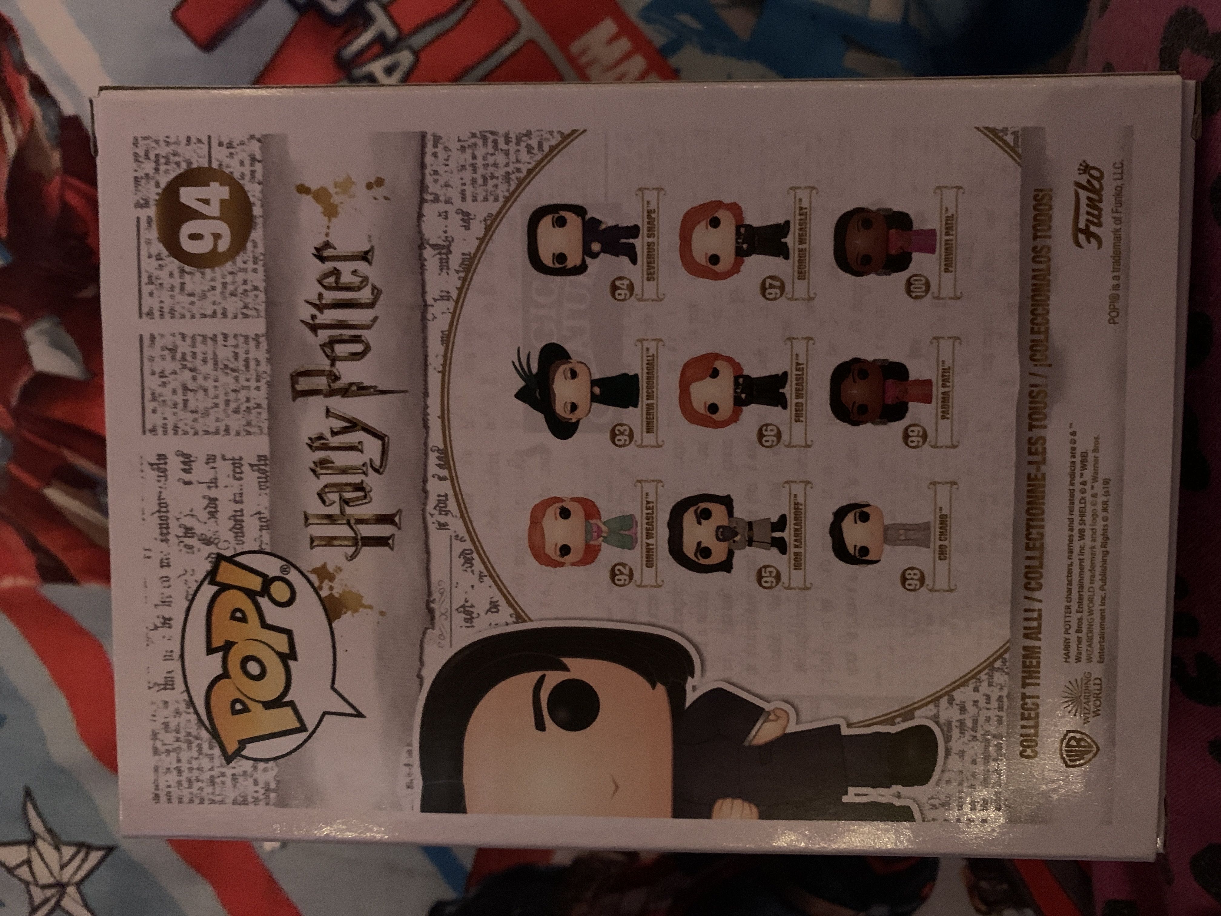 Harry Potter: Severus Snape - Harry Potter vinyl figure collectible [Barcode 889698428385] - Main Image 2