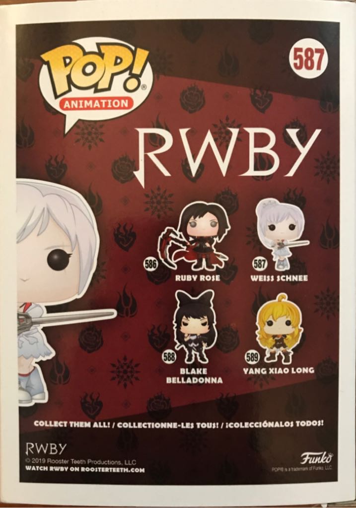Weiss Schnee  vinyl figure collectible [Barcode 889698403252] - Main Image 2