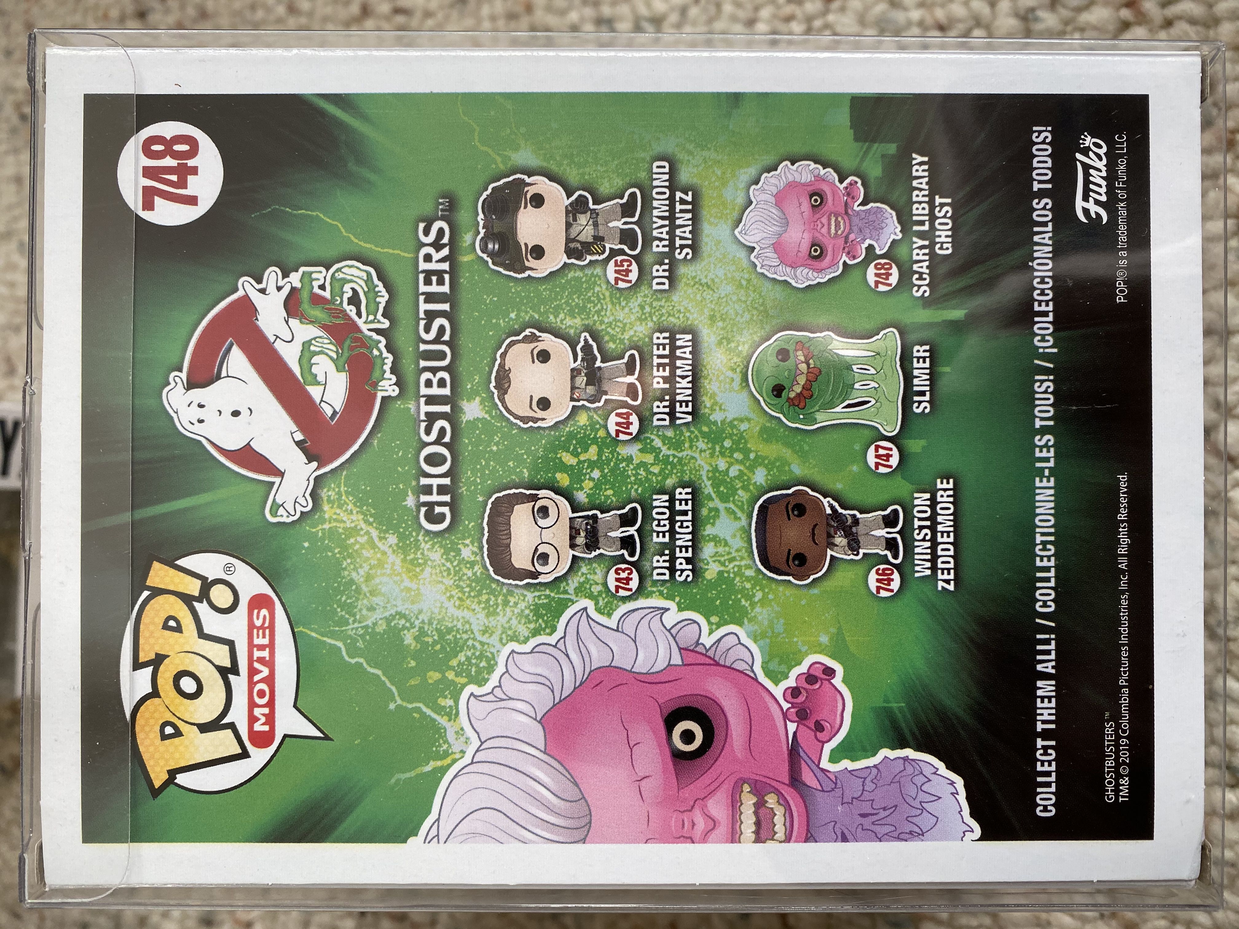 Scary Library Ghost - Ghostbusters vinyl figure collectible [Barcode 889698448178] - Main Image 2