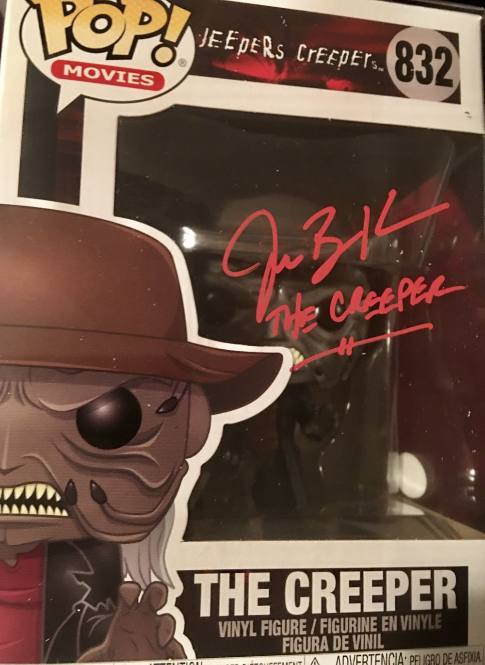 Funko Pop! Movies Jeepers Creepers: The Creeper # 832 - Jeepers Creepers vinyl figure collectible [Barcode 889698441445] - Main Image 3