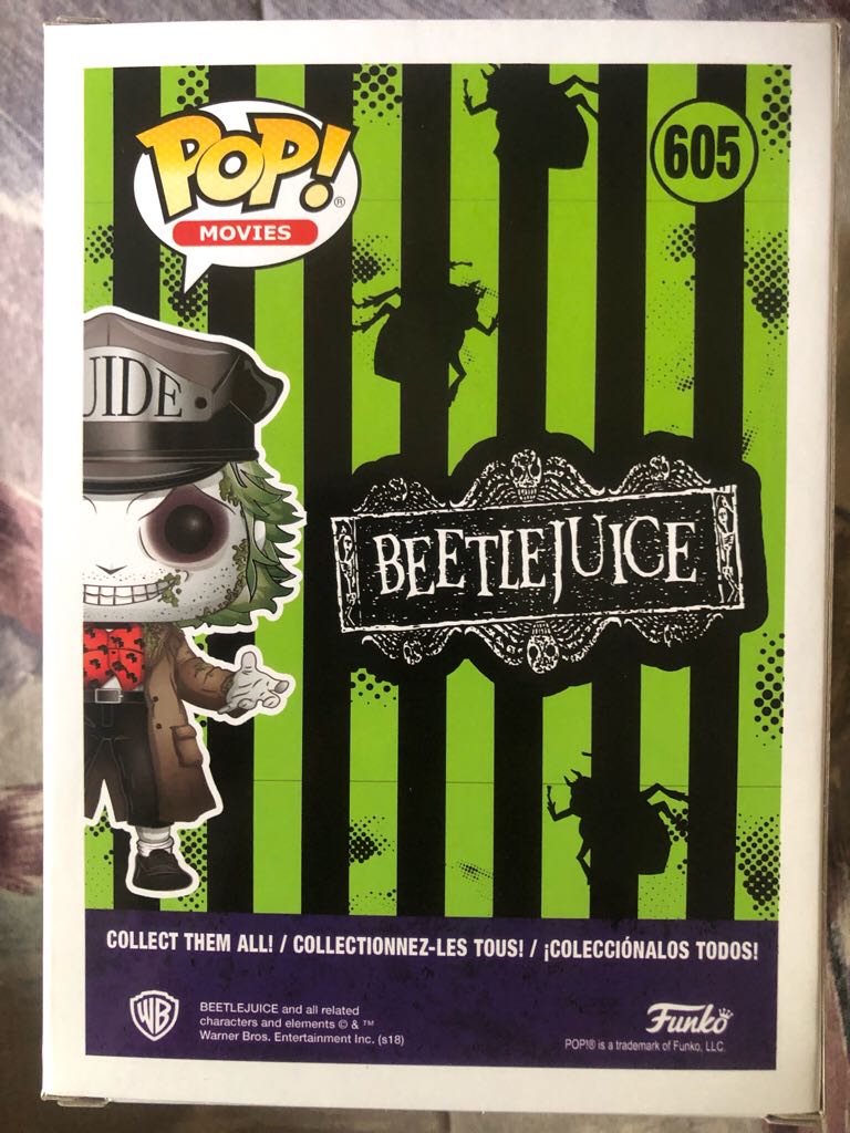 Beetle Juice 605 - Beetlejuice vinyl figure collectible - Main Image 2