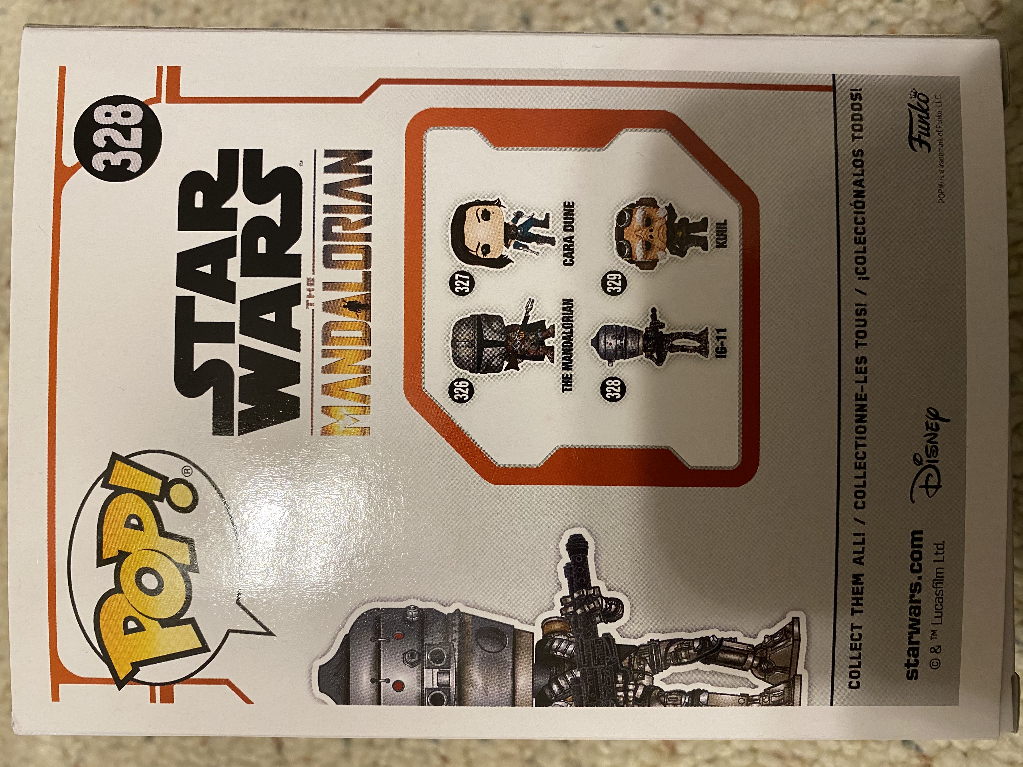 IG-11 - Star Wars vinyl figure collectible [Barcode 889698420648] - Main Image 2