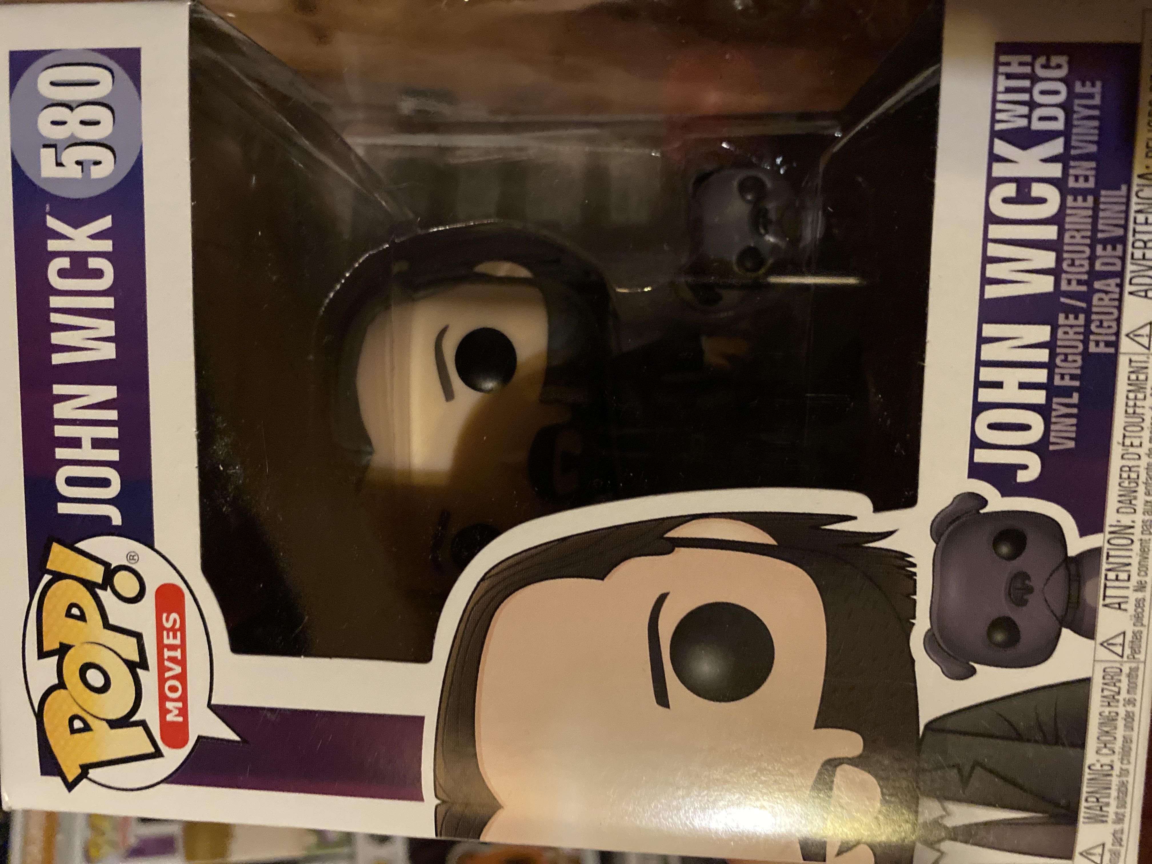 John Wick (With Dog)  vinyl figure collectible [Barcode 889698472388] - Main Image 2