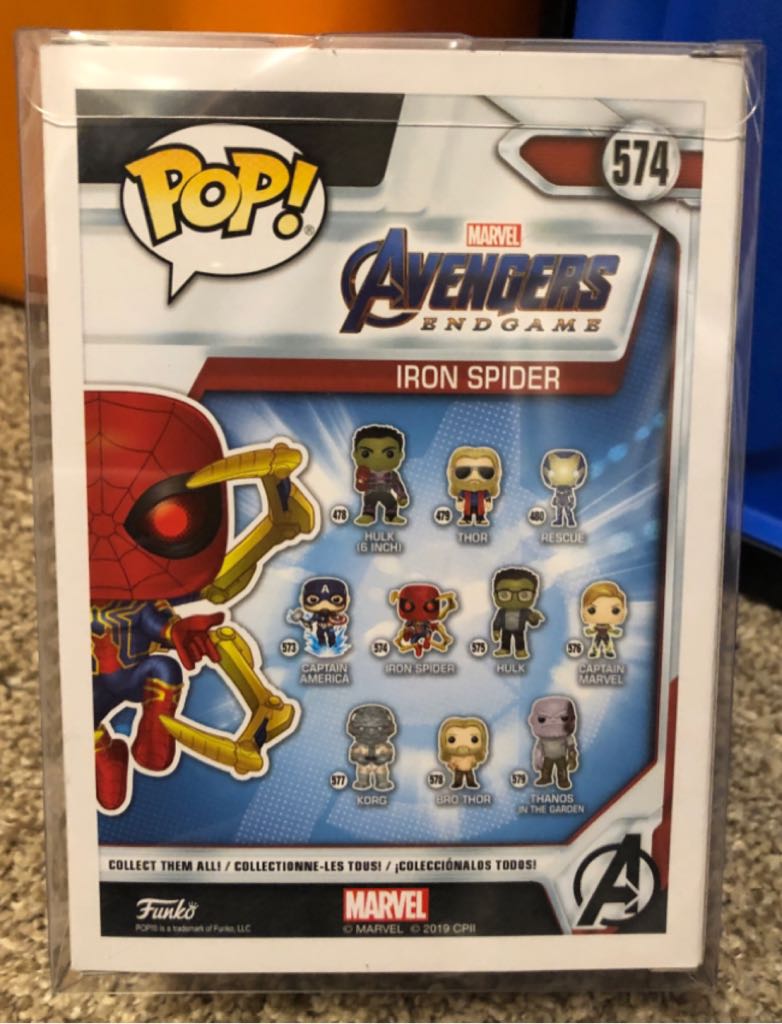 Iron Spider - Avengers: Endgame vinyl figure collectible [Barcode 889698451383] - Main Image 2
