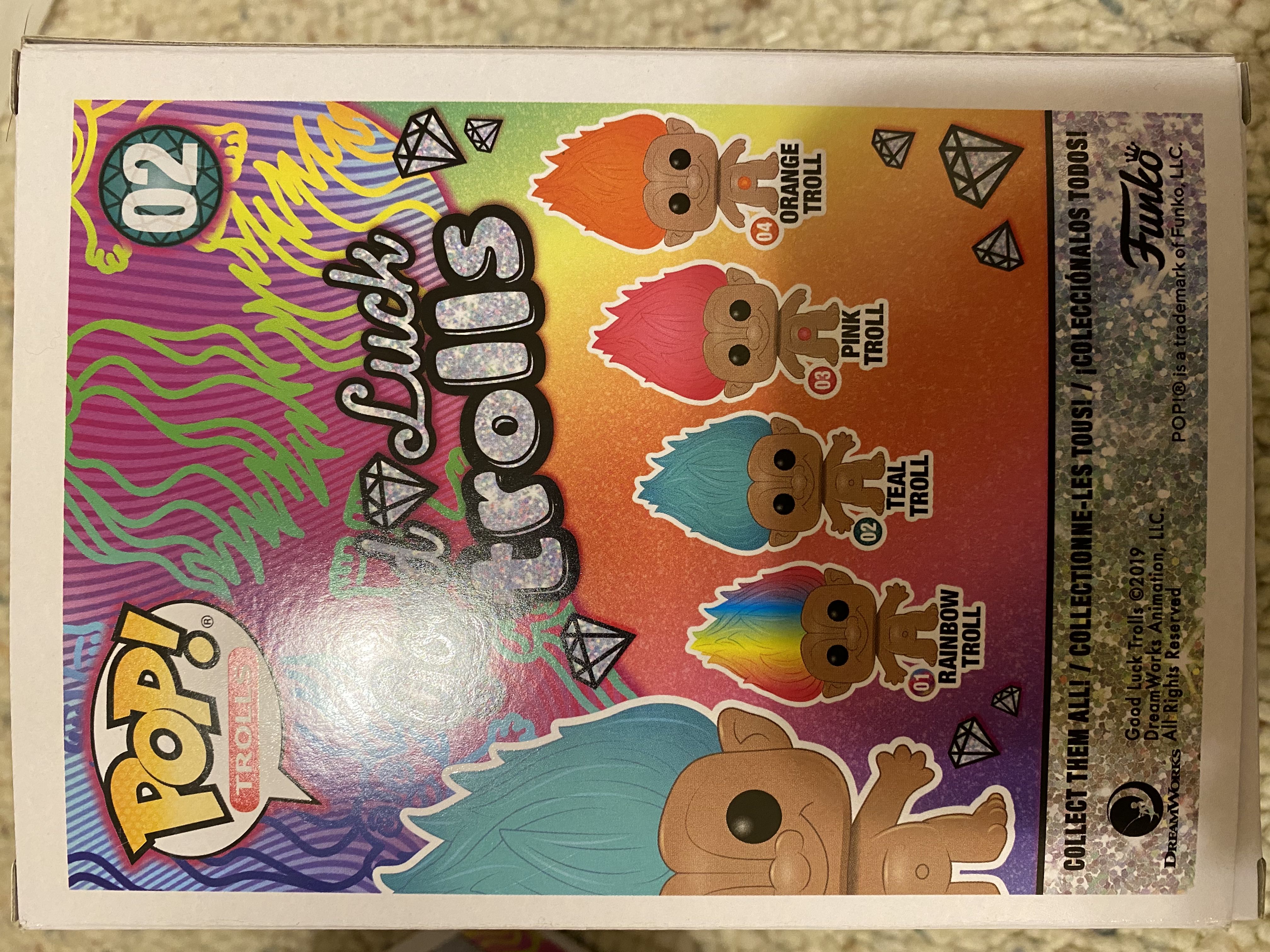 Teal Troll  vinyl figure collectible [Barcode 889698446037] - Main Image 2