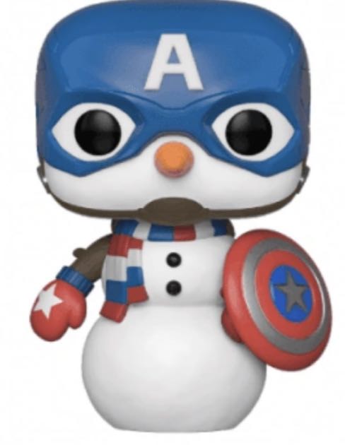Cap Snowman $6  vinyl figure collectible [Barcode 11988159] - Main Image 2