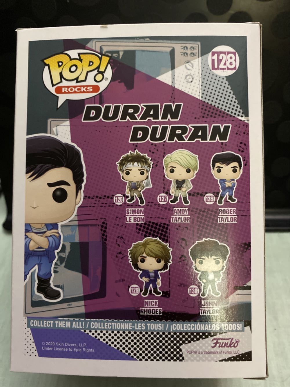 Roger Taylor - Duran Duran vinyl figure collectible [Barcode 889698412339] - Main Image 3