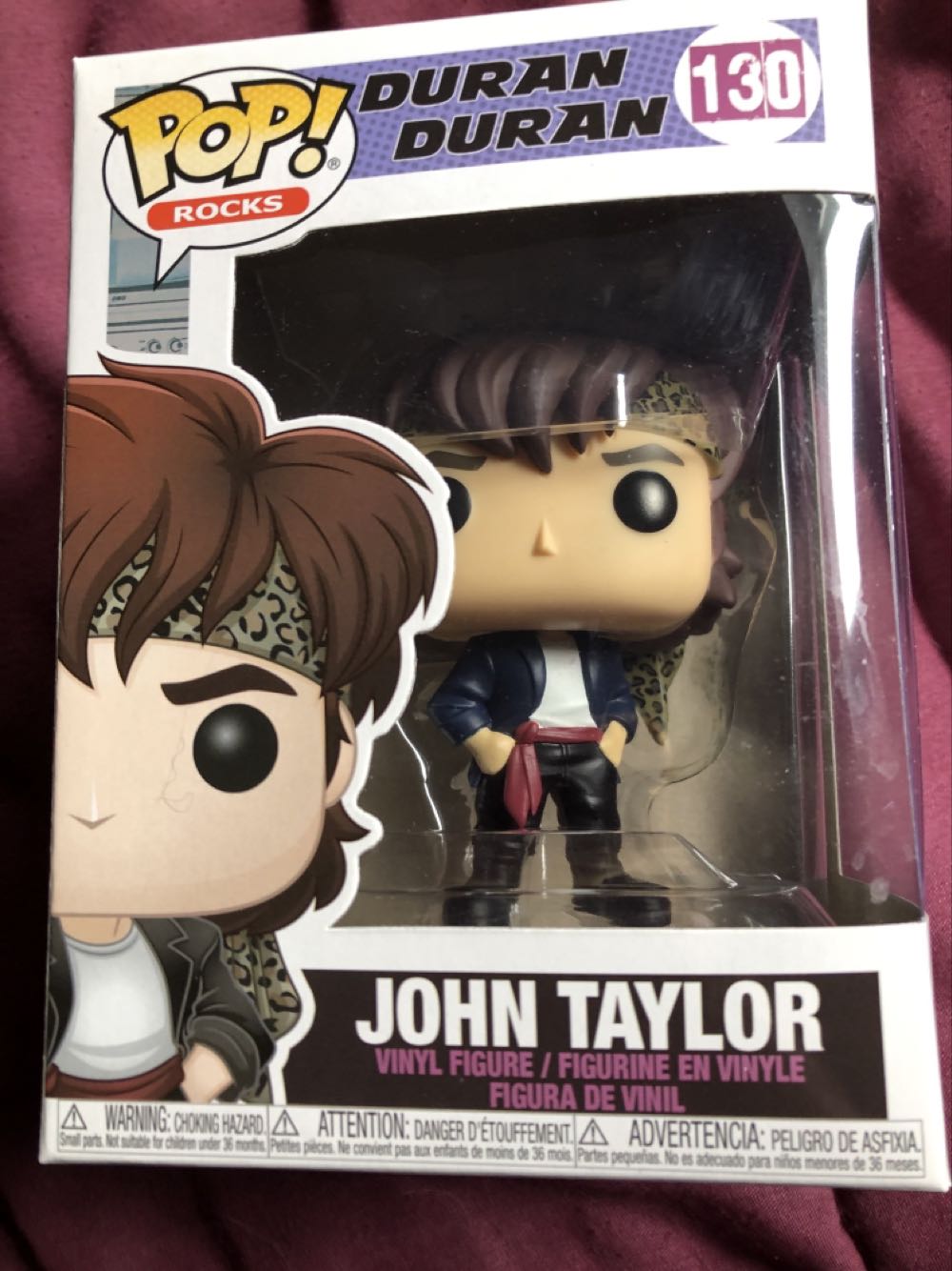 John Taylor - Duran Duran vinyl figure collectible [Barcode 889698412315] - Main Image 2