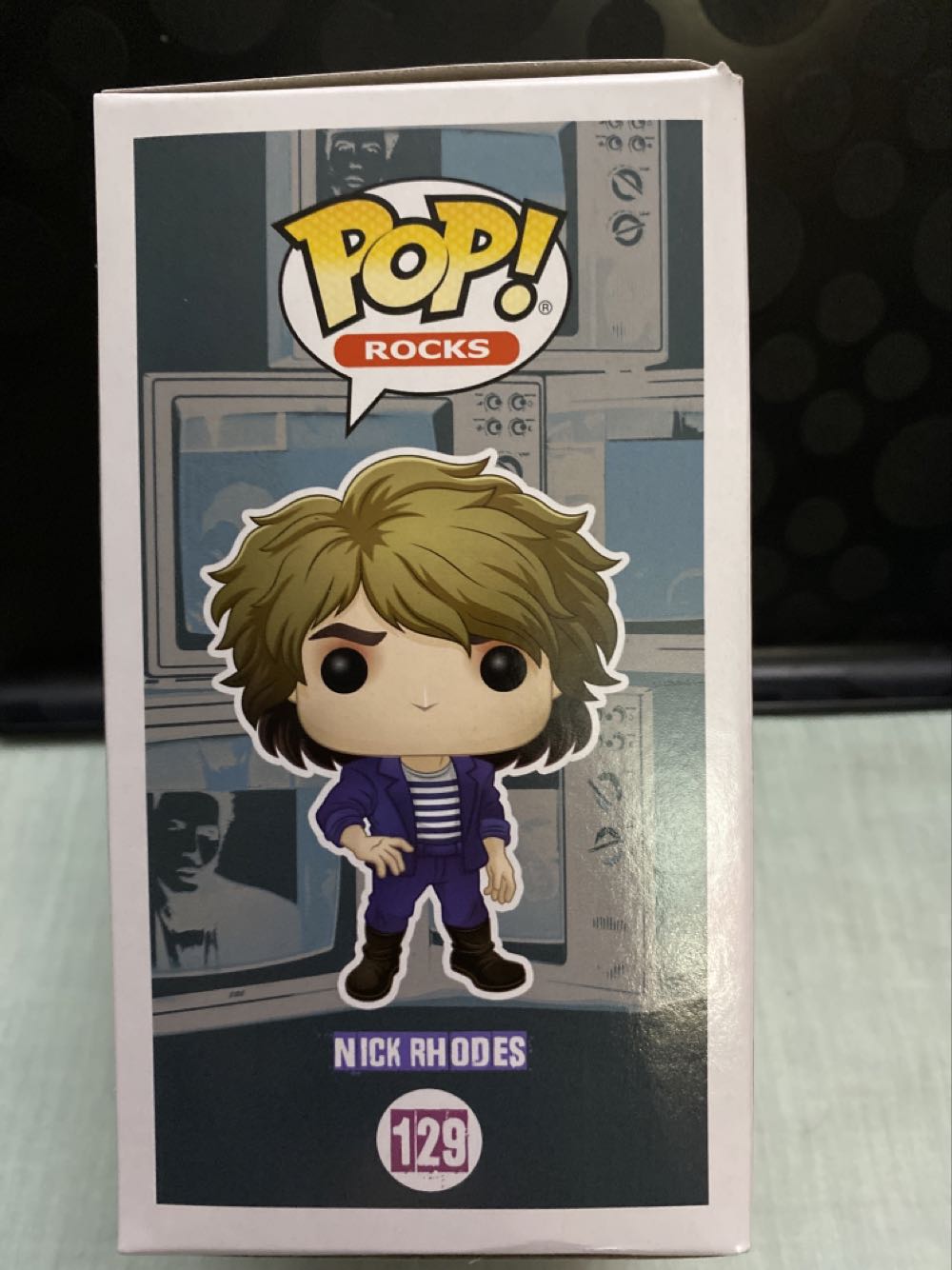 Nick Rhodes - Duran Duran vinyl figure collectible [Barcode 889698412322] - Main Image 3