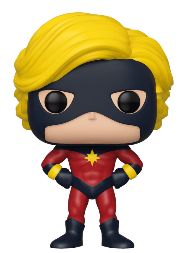 Captain Marvel (Mar-vell) - Captain Marvel vinyl figure collectible [Barcode 889698433624] - Main Image 2
