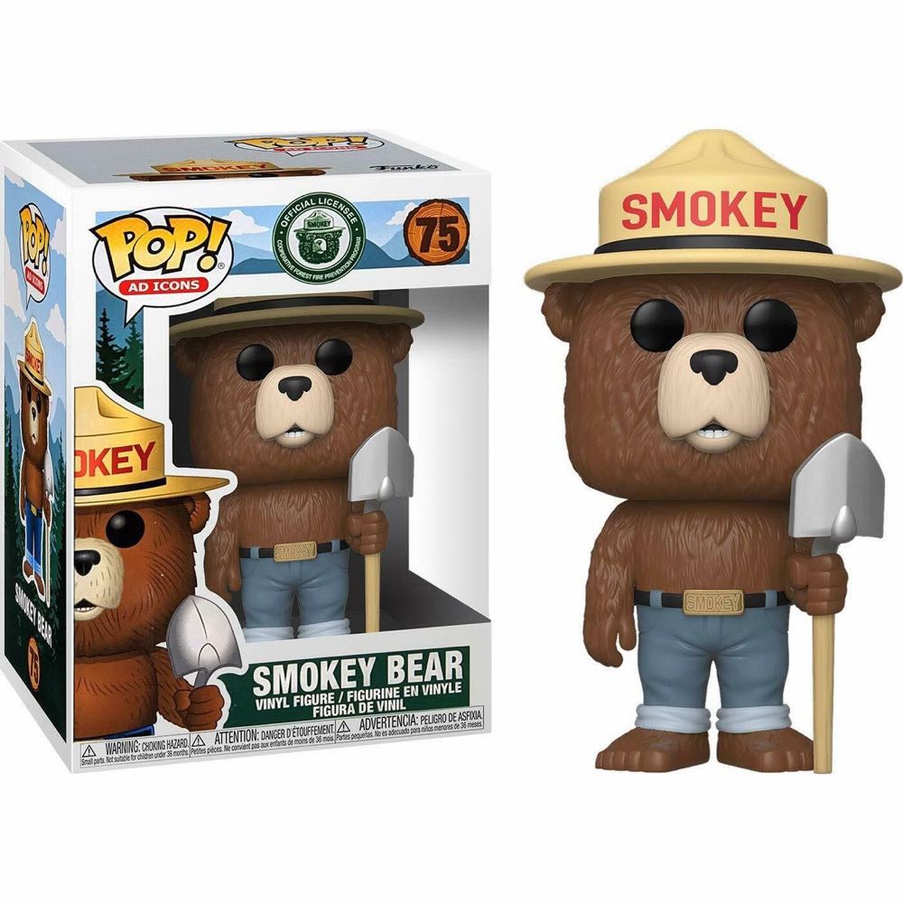 Funko Pop! Ad Icons Official Licensee: Smokey Bear # 76 - Ad Icons vinyl figure collectible [Barcode 889698417273] - Main Image 2