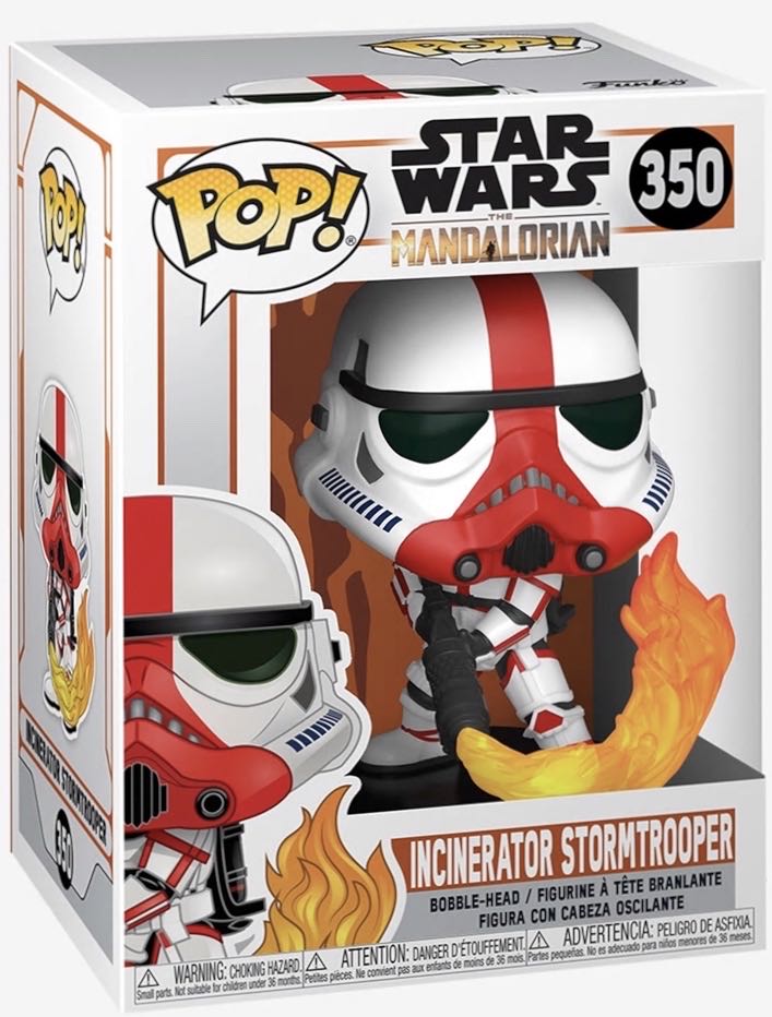 350 Incenerator Stormtrooper - Star Wars vinyl figure collectible [Barcode 889698455428] - Main Image 3