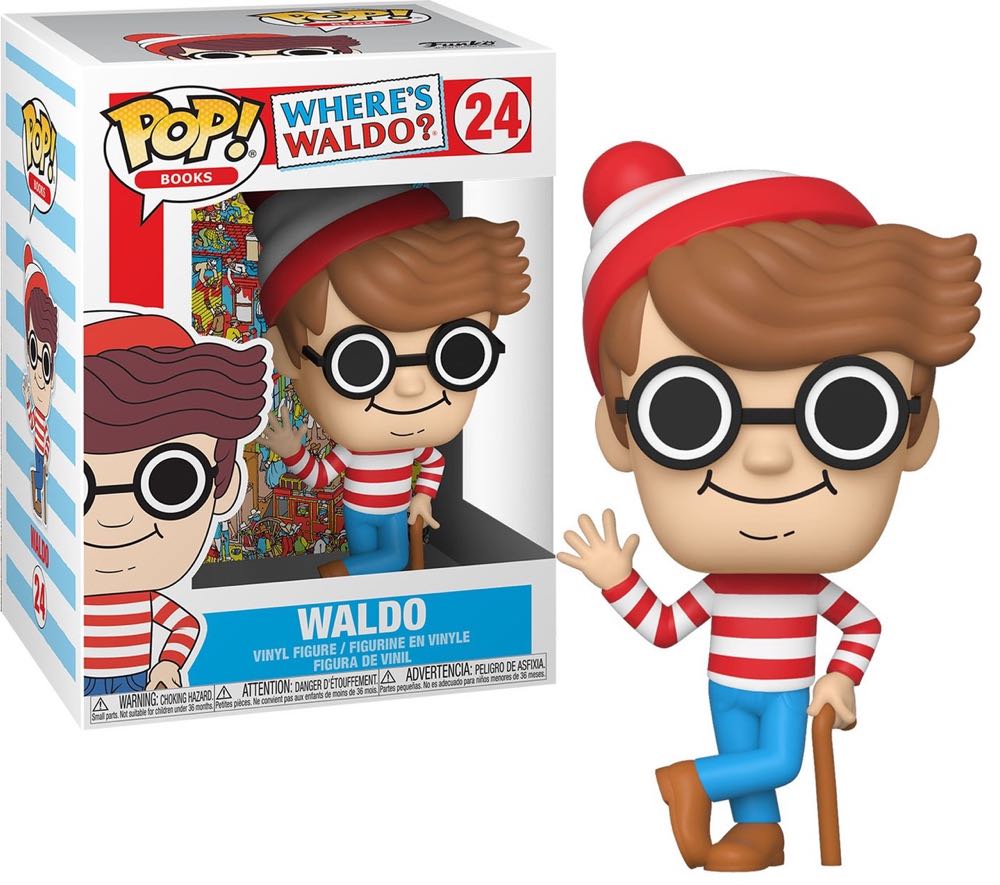 Waldo - Where’s Waldo? vinyl figure collectible [Barcode 889698411646] - Main Image 3