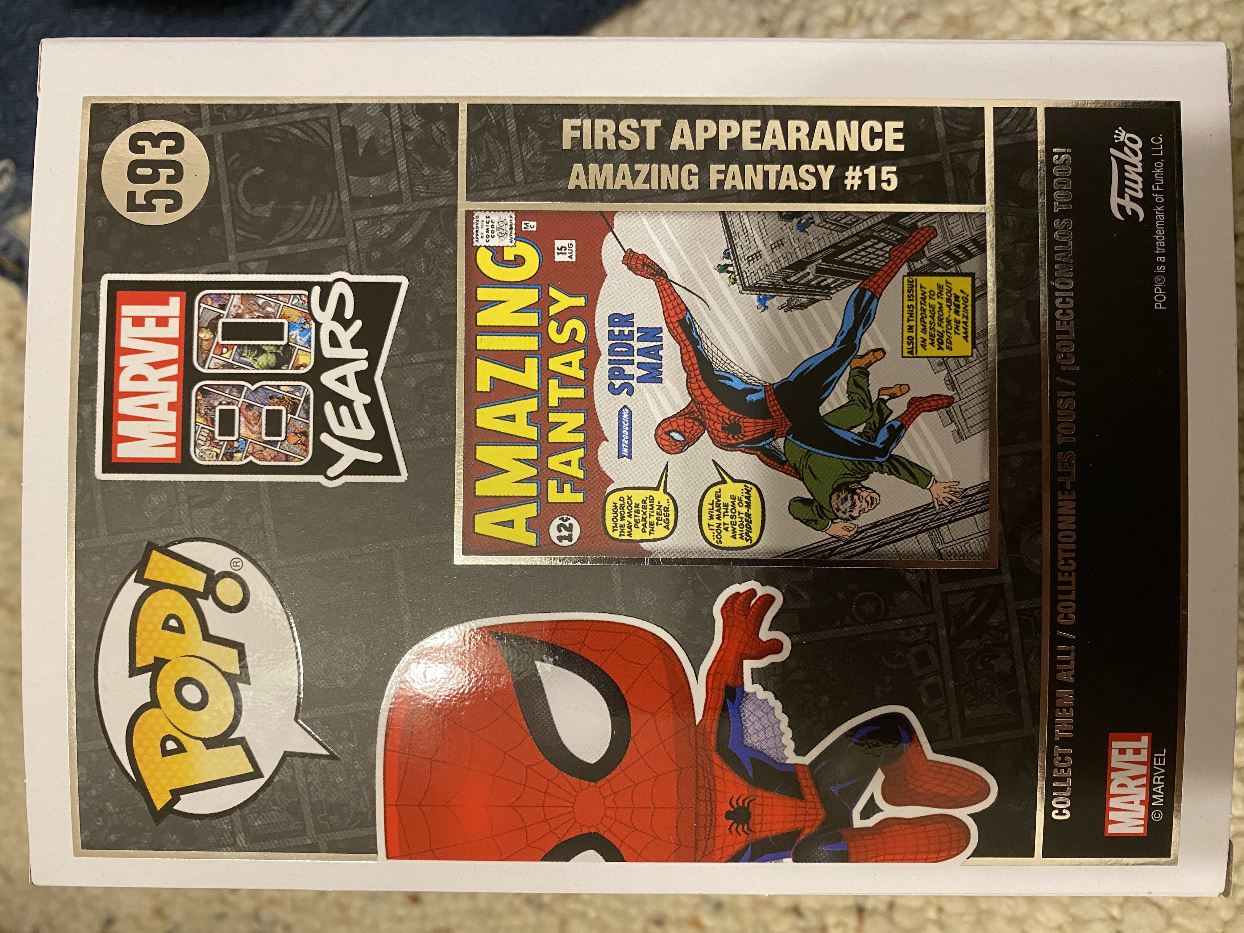 Spider-Man - Spider-Man vinyl figure collectible [Barcode 889698469524] - Main Image 2