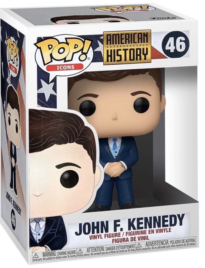 John F. Kennedy - American History vinyl figure collectible [Barcode 889698452533] - Main Image 3