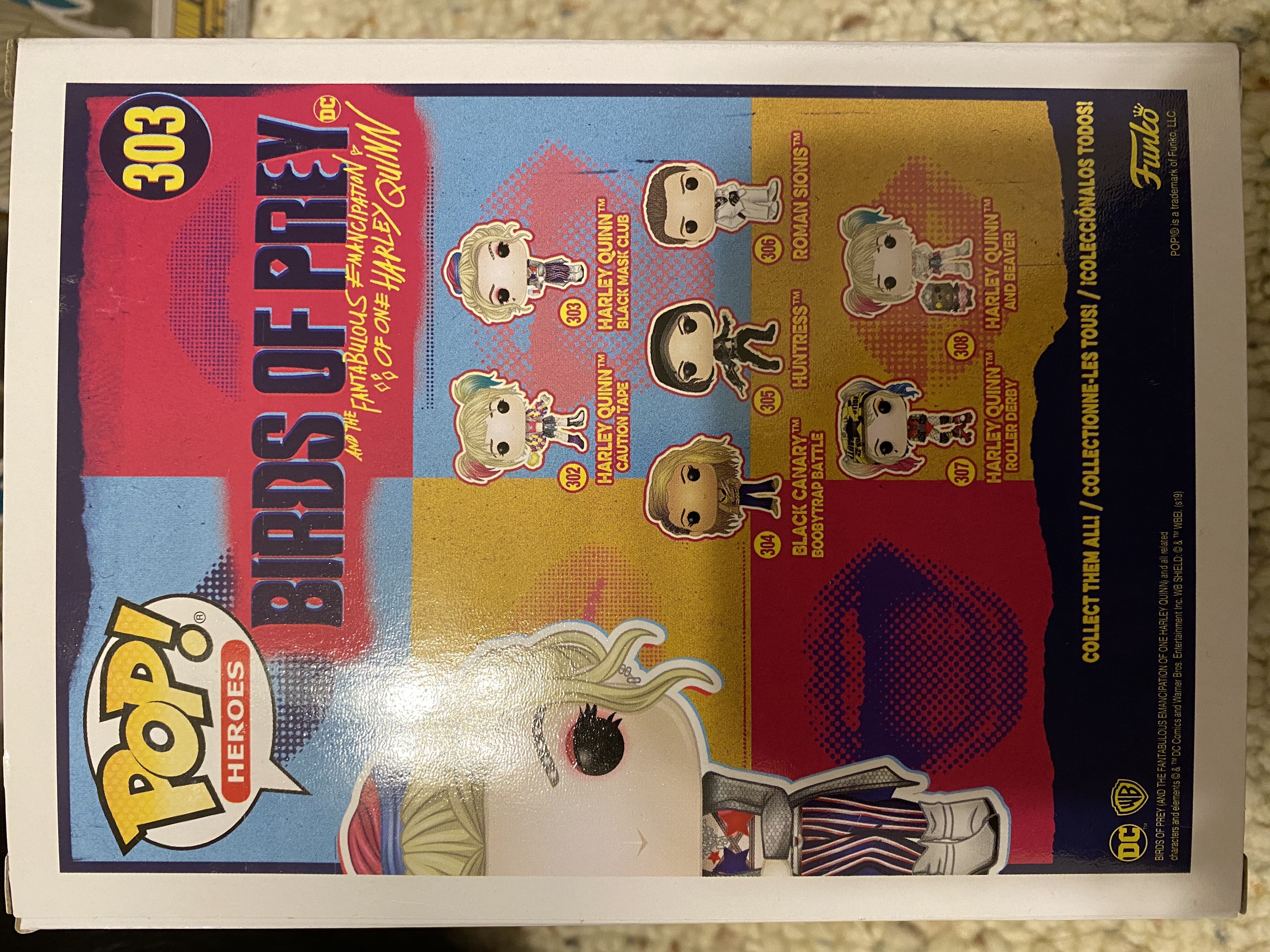 Harley Quinn (Black Mask Club) - Birds of Prey vinyl figure collectible [Barcode 889698443692] - Main Image 2