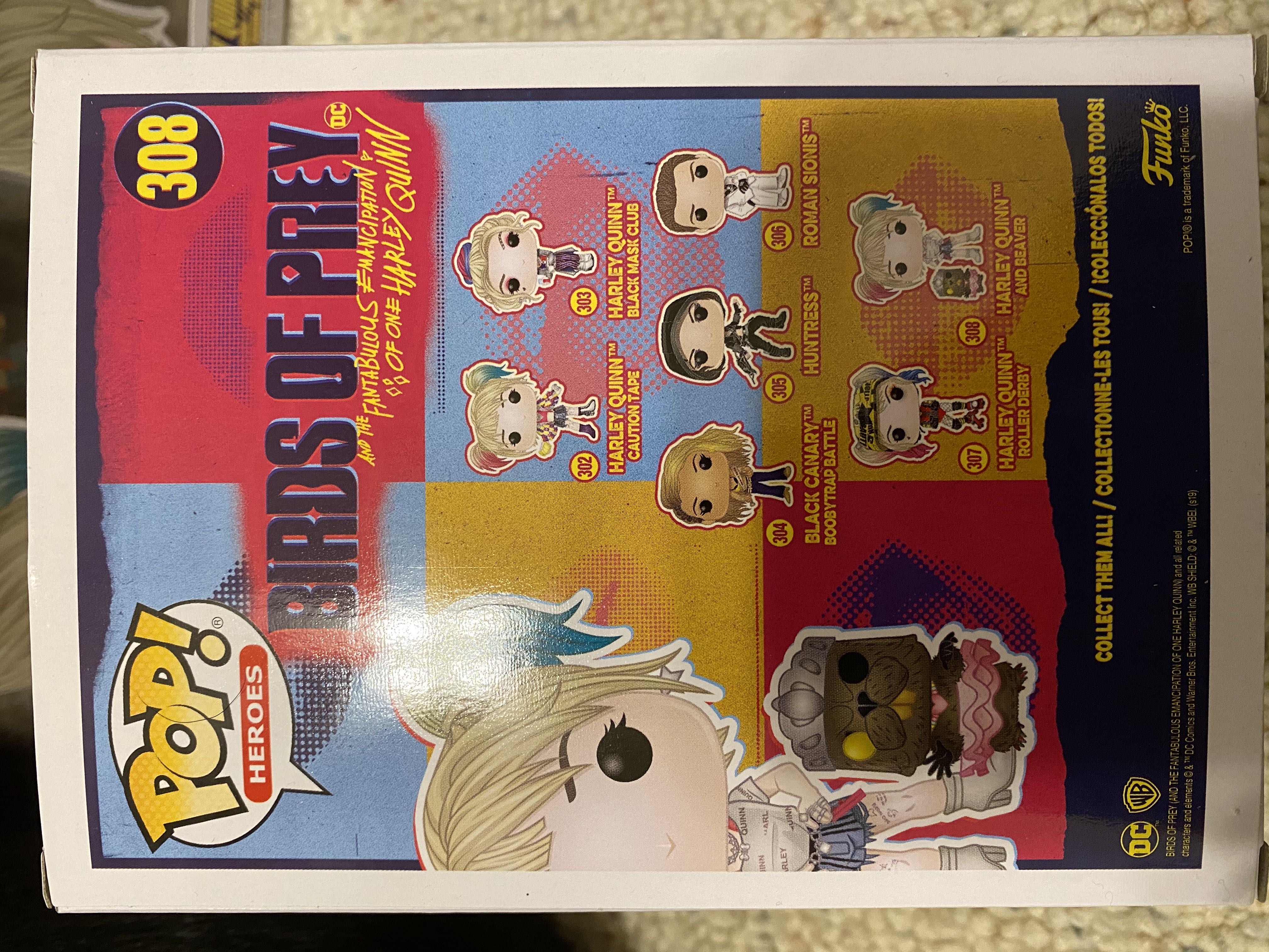 Harley Quinn (And Beaver) - Birds of Prey vinyl figure collectible [Barcode 889698443784] - Main Image 2