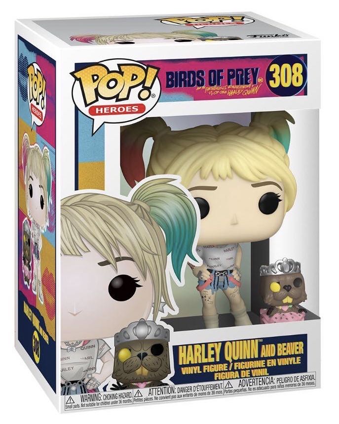 Harley Quinn (And Beaver) - Birds of Prey vinyl figure collectible [Barcode 889698443784] - Main Image 3