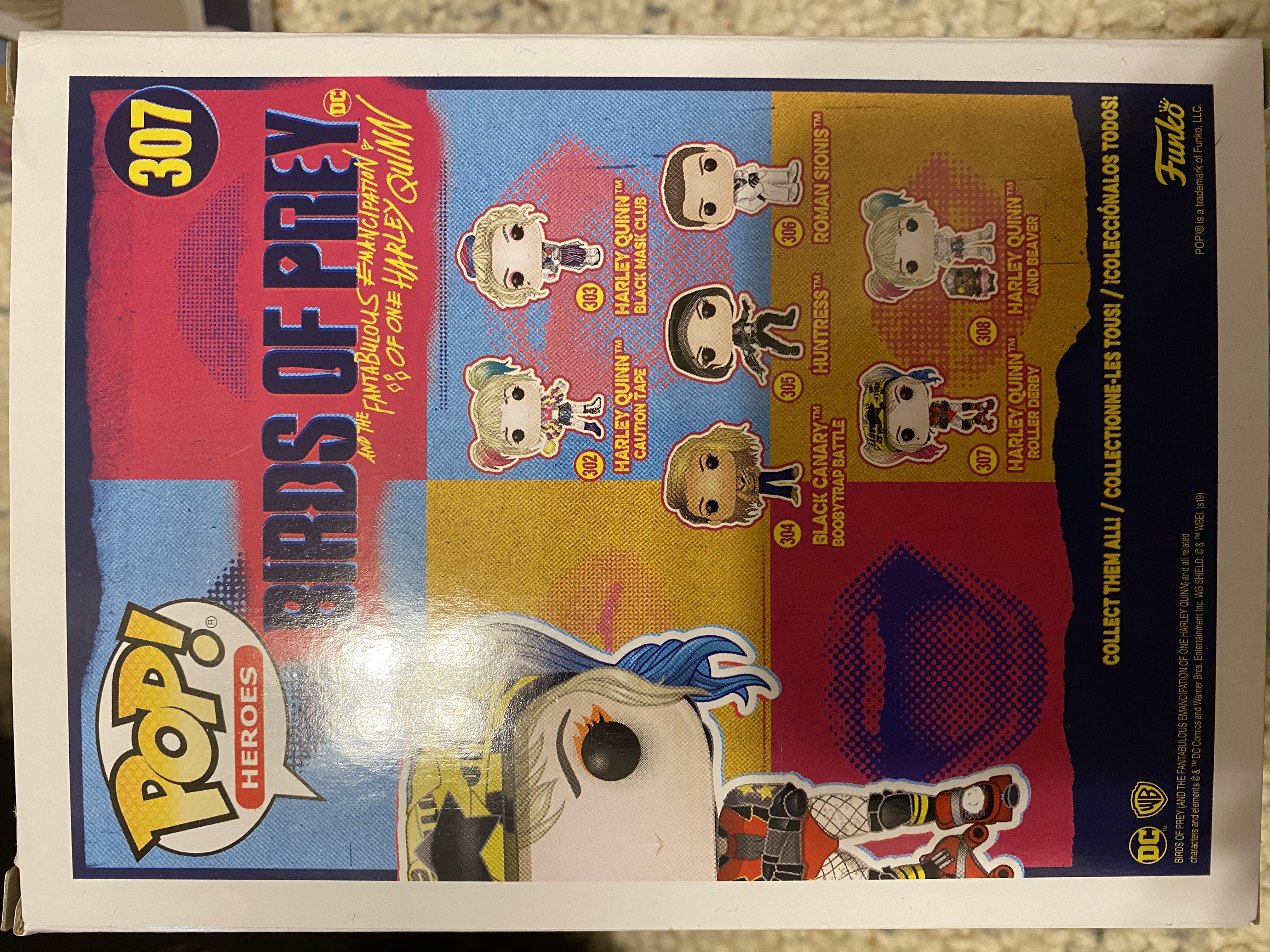 Harley Quinn (Roller Derby) - Birds of Prey vinyl figure collectible [Barcode 889698443760] - Main Image 2