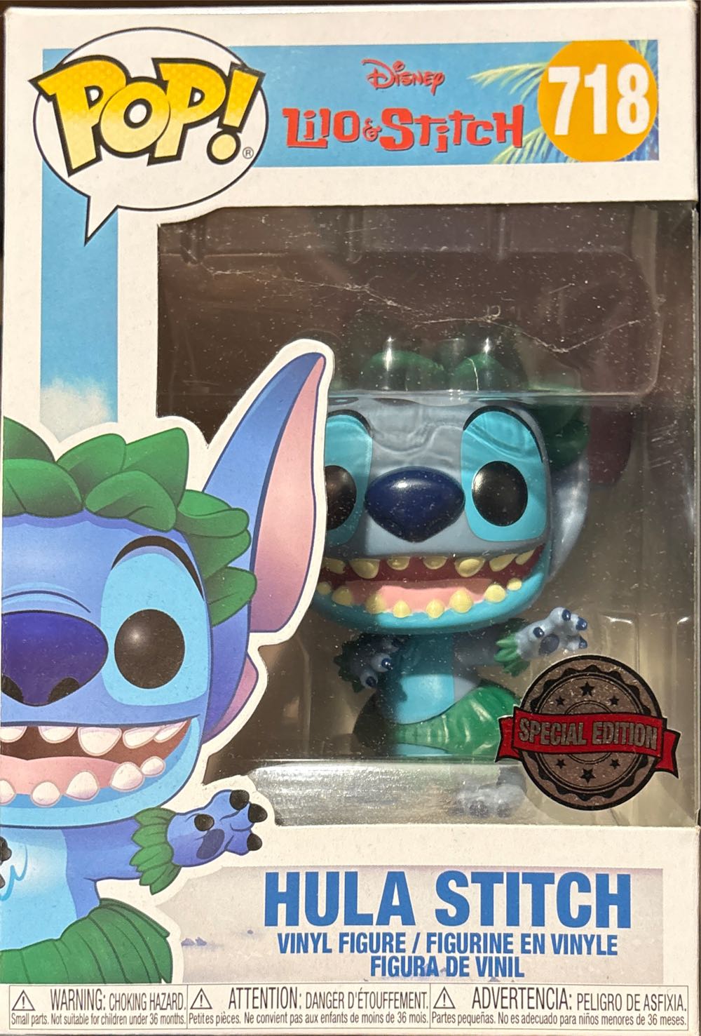Hula Stitch - Lilo and Stitch vinyl figure collectible [Barcode 889698451239] - Main Image 4