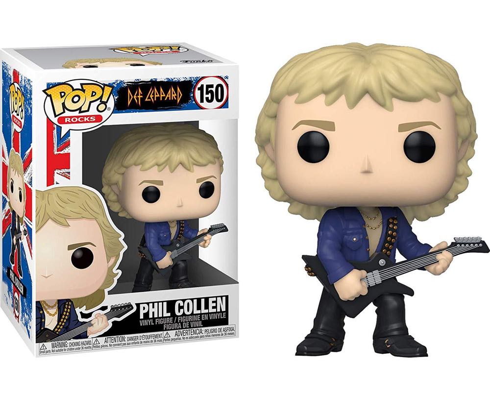 Pop Rocks Def Leppard $8 Phil Collen - Def Leppard vinyl figure collectible [Barcode 889698401326] - Main Image 2