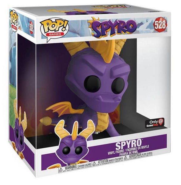 Spyro - Spyro vinyl figure collectible [Barcode 889698414302] - Main Image 3